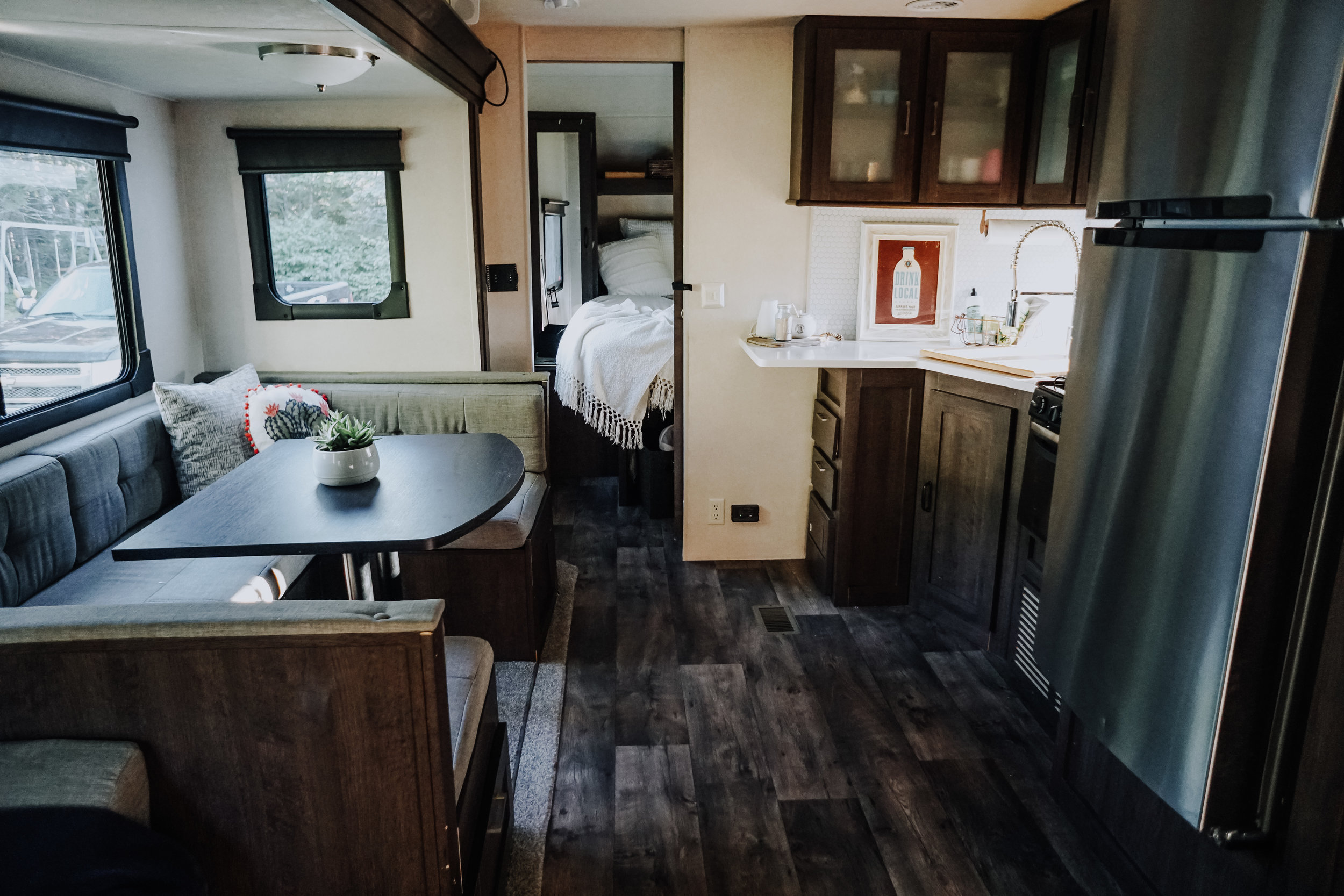 Travel Trailer Interior