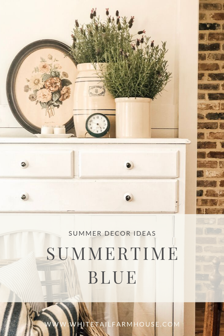 Whitetail Farmhouse Summertime Blue