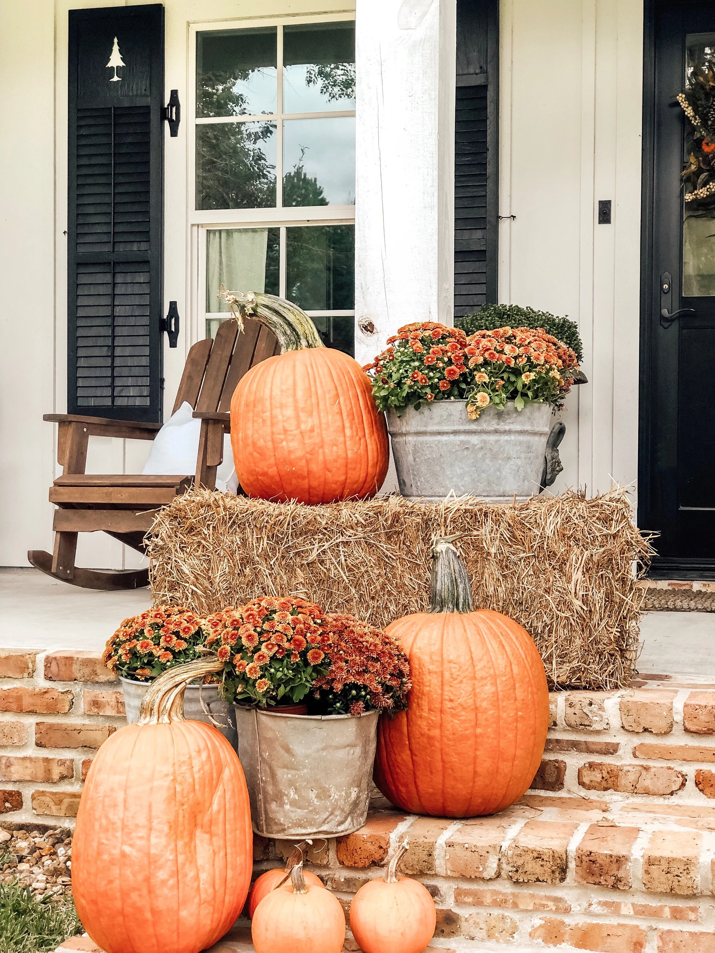 Whitetail Farmhouse Fall Porch