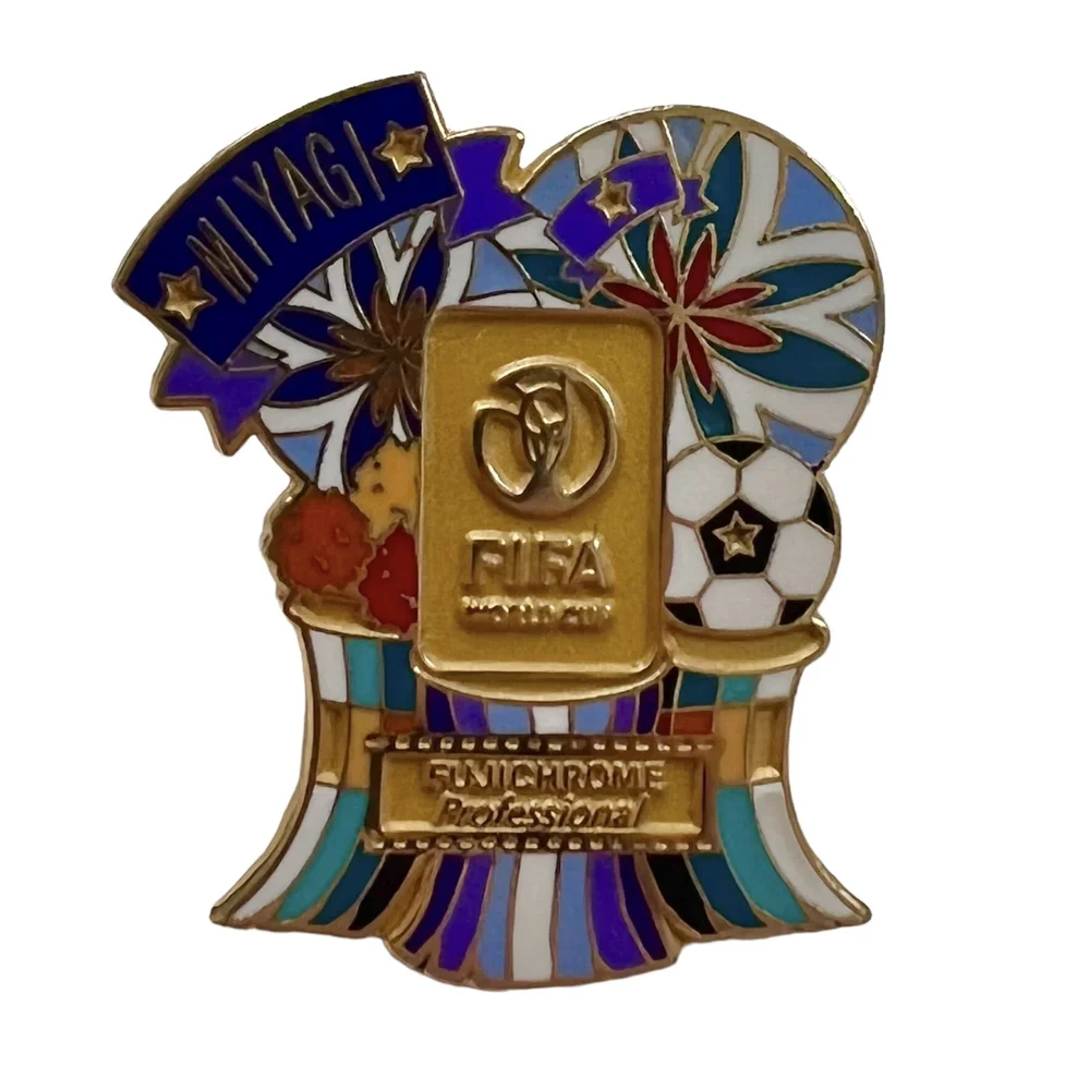 World Cup 2002 Host Stadium Pin Badge — HARTEX