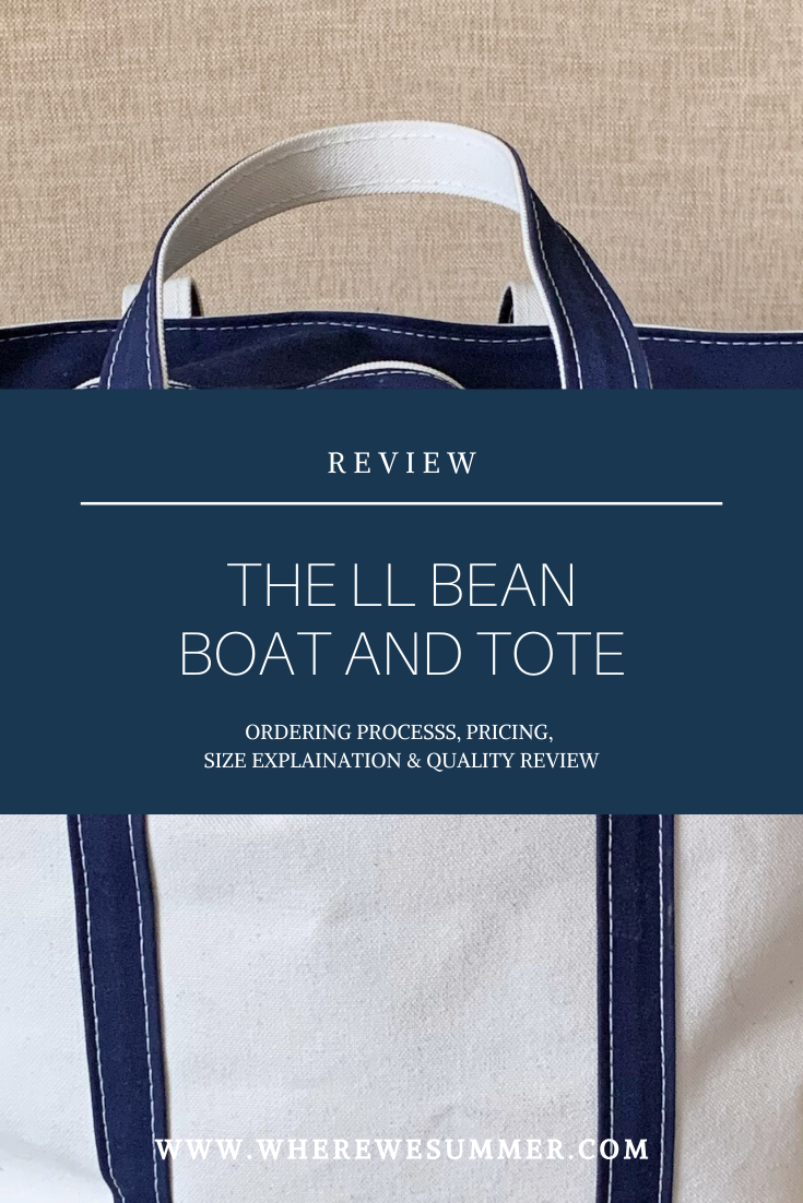 Ll Bean Boat Tote -  Canada