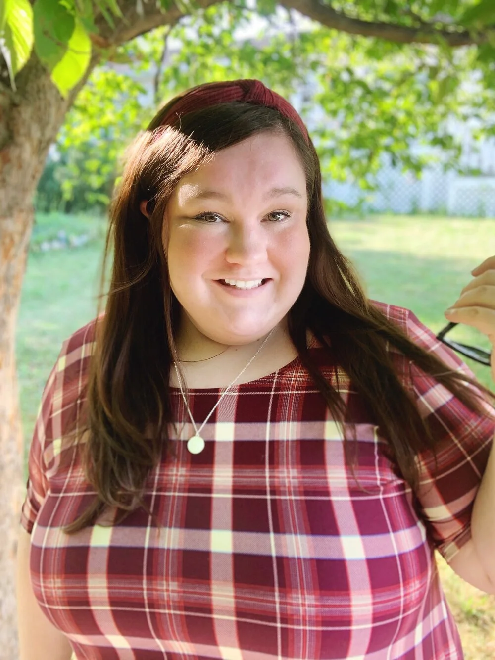 Burgundy Fall Dress | Plus Size Style Guide