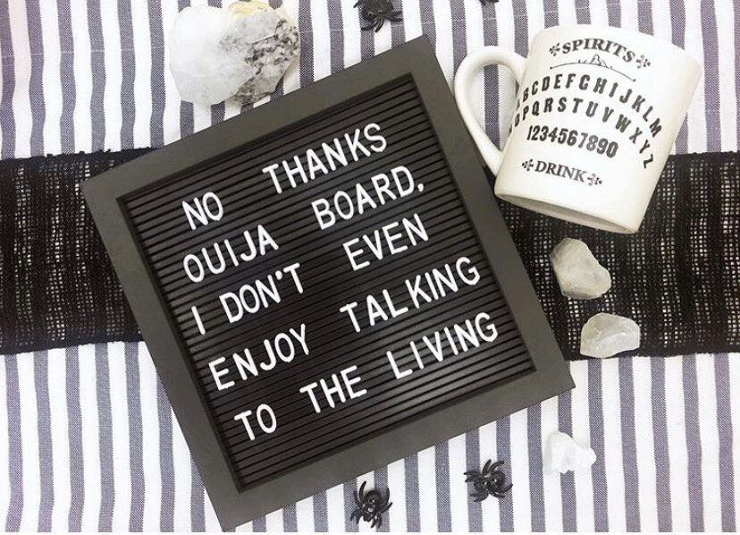 6 Halloween Letter Boards From Halloweens Past — Dedreanna