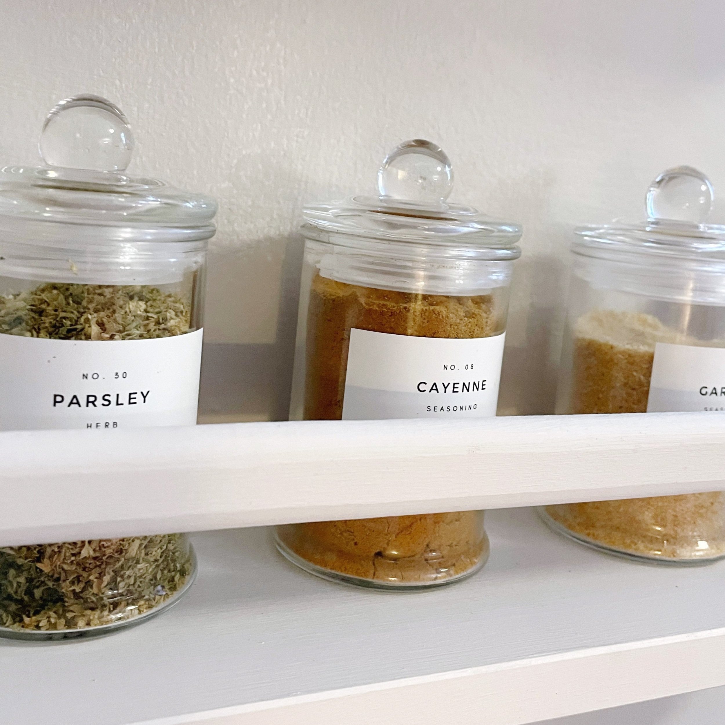 thumbnail image 2 of 2-Pack IKEA BEKVAM Wooden Spice Racks – Wall-Mounted Storage Shelves For Kitchen Organization 2 of 5