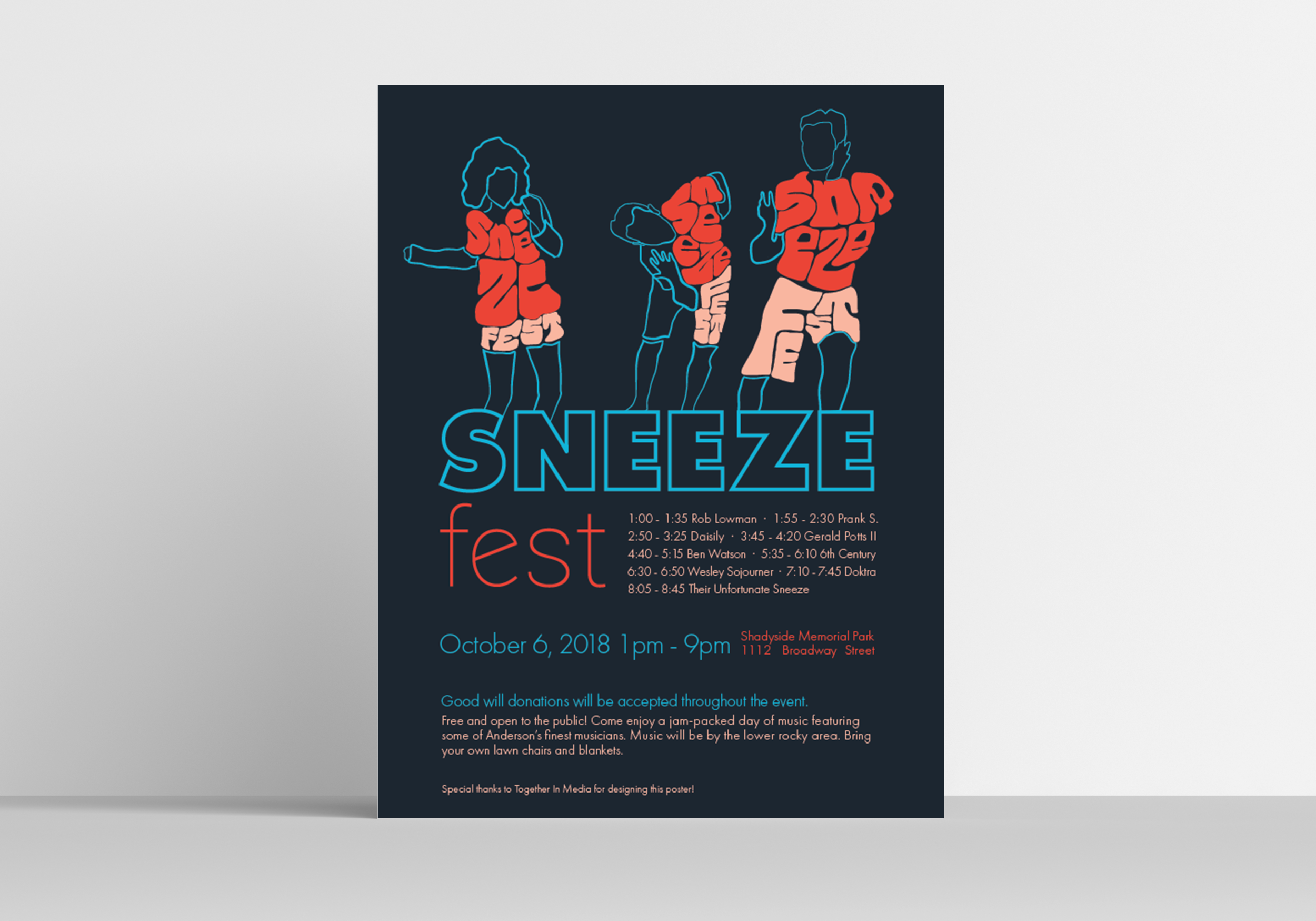 Download Sneeze Fest Concert A Design Dive