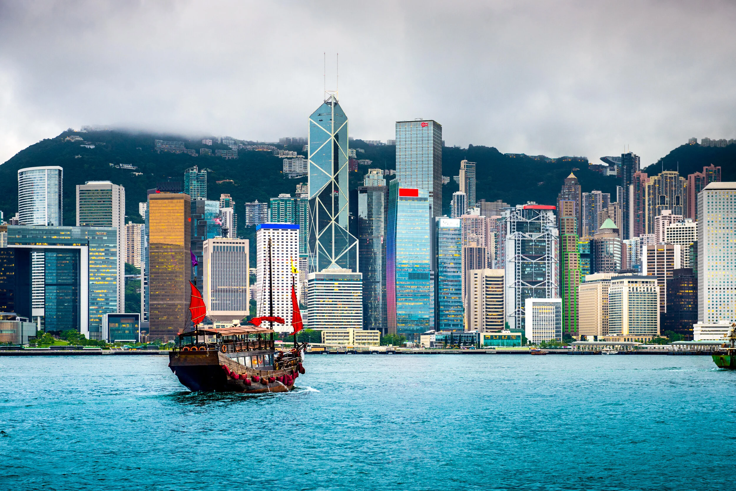 Modern-day Hong Kong