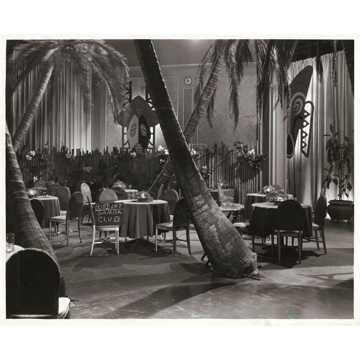  Continuity stills of sets at Columbia Pictures in Hollywood included the Samoa Club where May Wynn sings, the bridge of the  USS Caine , and a hotel room used for Lt. Barney Greenwald’s confrontation of Lt. Tom Keefer and the other officers involved