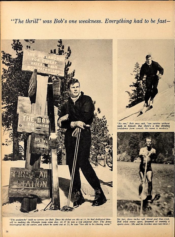  Ski photos, c. Fall/Winter 1954-55. Not found in other publications. 