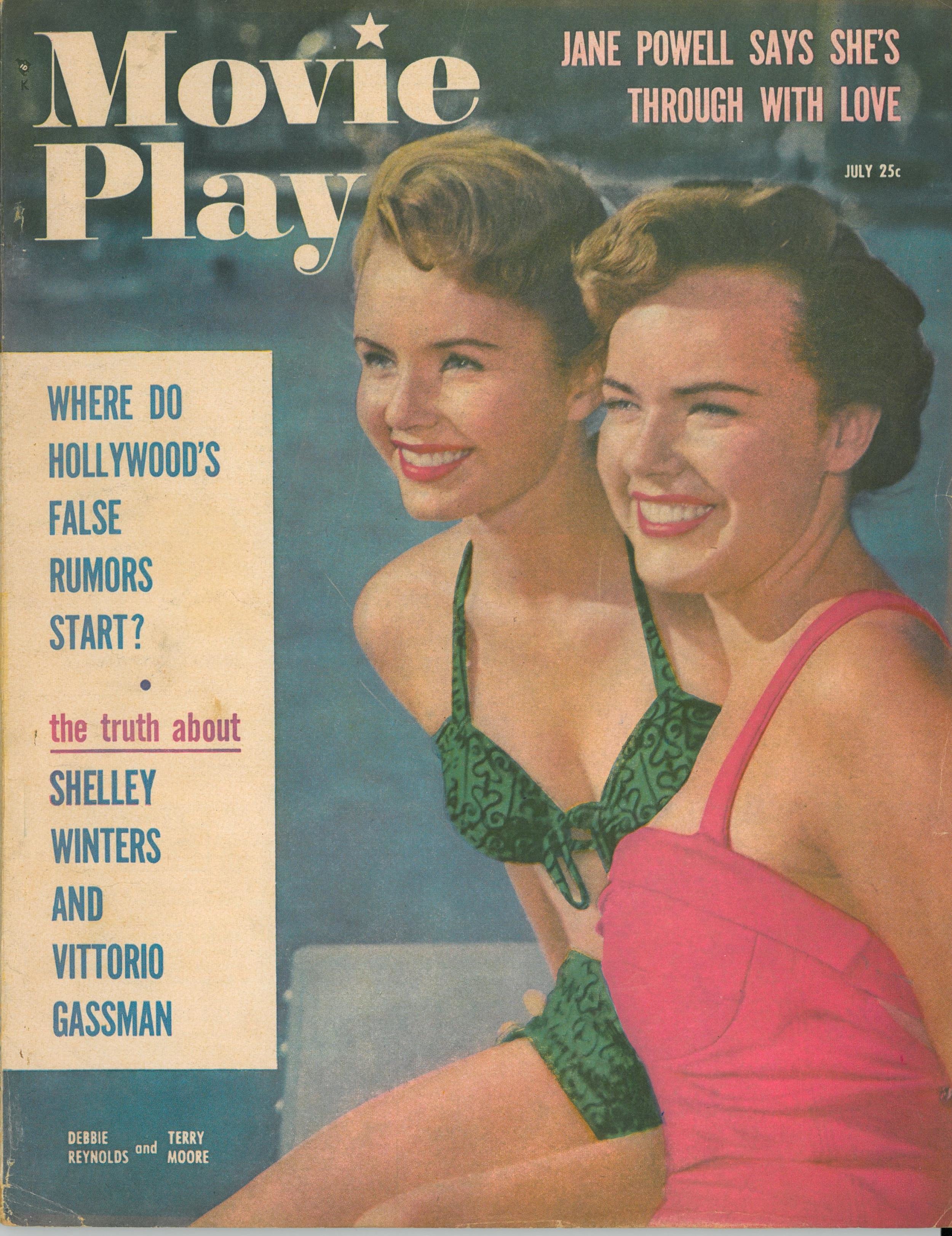  One of the first fan magazine stories about Bob. July 1954 issue of  Movie Play  was on newsstands in early June 1954, weeks ahead of release of  The Caine Mutiny .  Significant coverage of Bob in fan publications began in July and August 1954. 