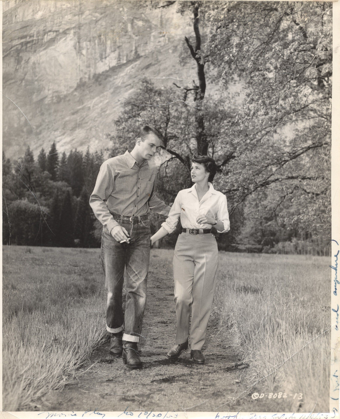 Bob and May Wynn, Columbia Pictures,  The Caine Mutiny , on location in Yosemite, Summer 1953. 