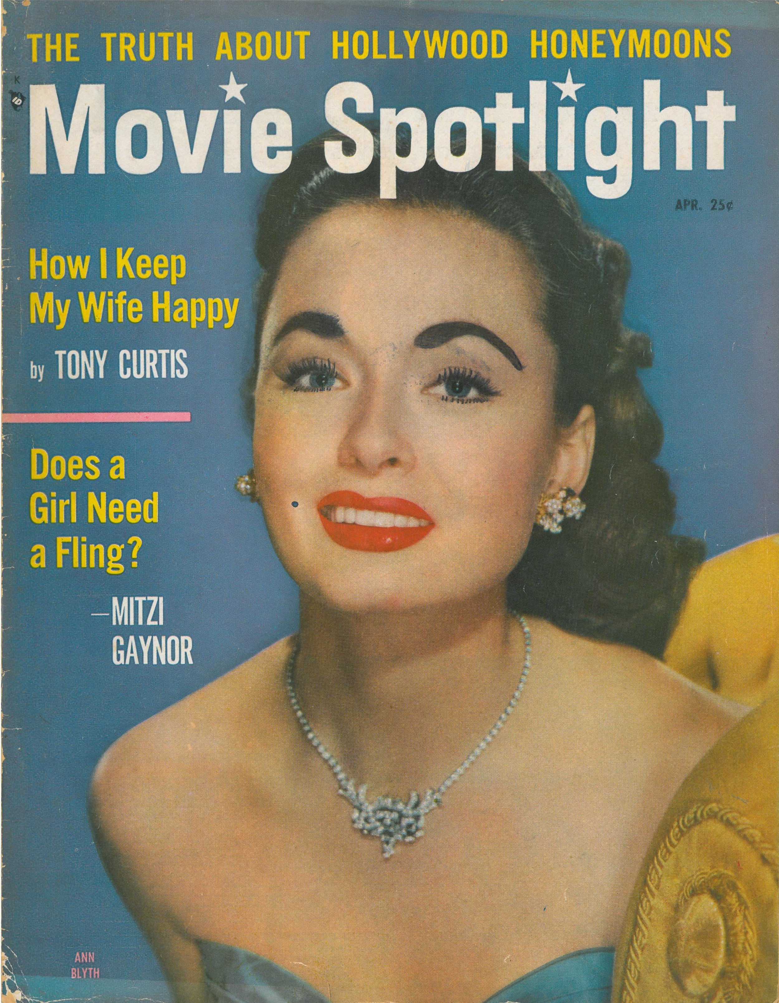  April 1954   Movie Spotlight , April 1954 (available on newsstands in early March 1954). Photo: c. Spring 1953 before  Caine Mutiny  haircut.  “What is a movie star? It may be more appropriate to phrase the question in the past tense, as an acknowle