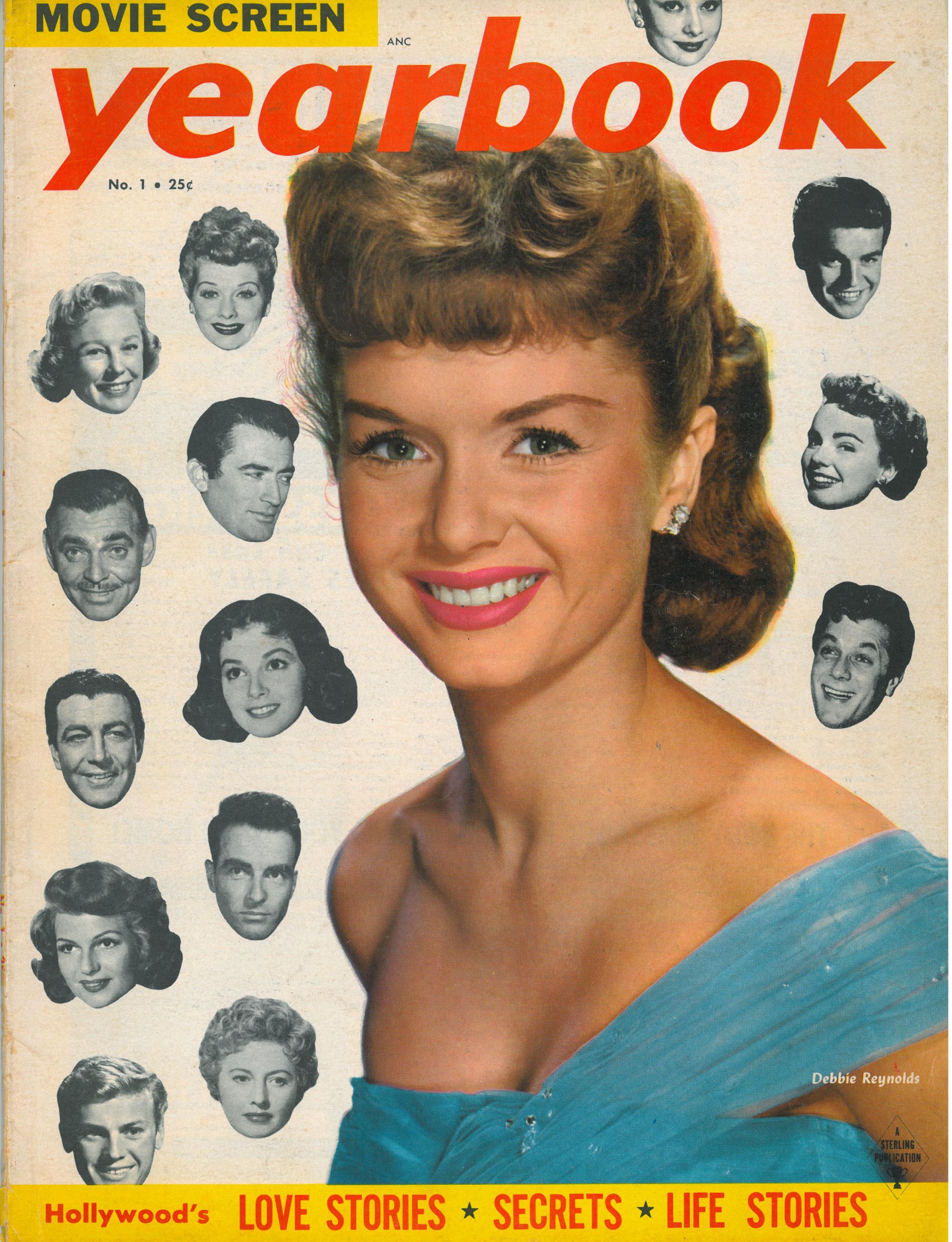  Summer 1954   Movie Screen Yearbook  1954 includes references to and photographs of Marilyn Monroe and Joe DiMaggio’s wedding in Jan. 1954 and Audrey Hepburn’s winning 0scar and Tony awards in Spring 1954. 