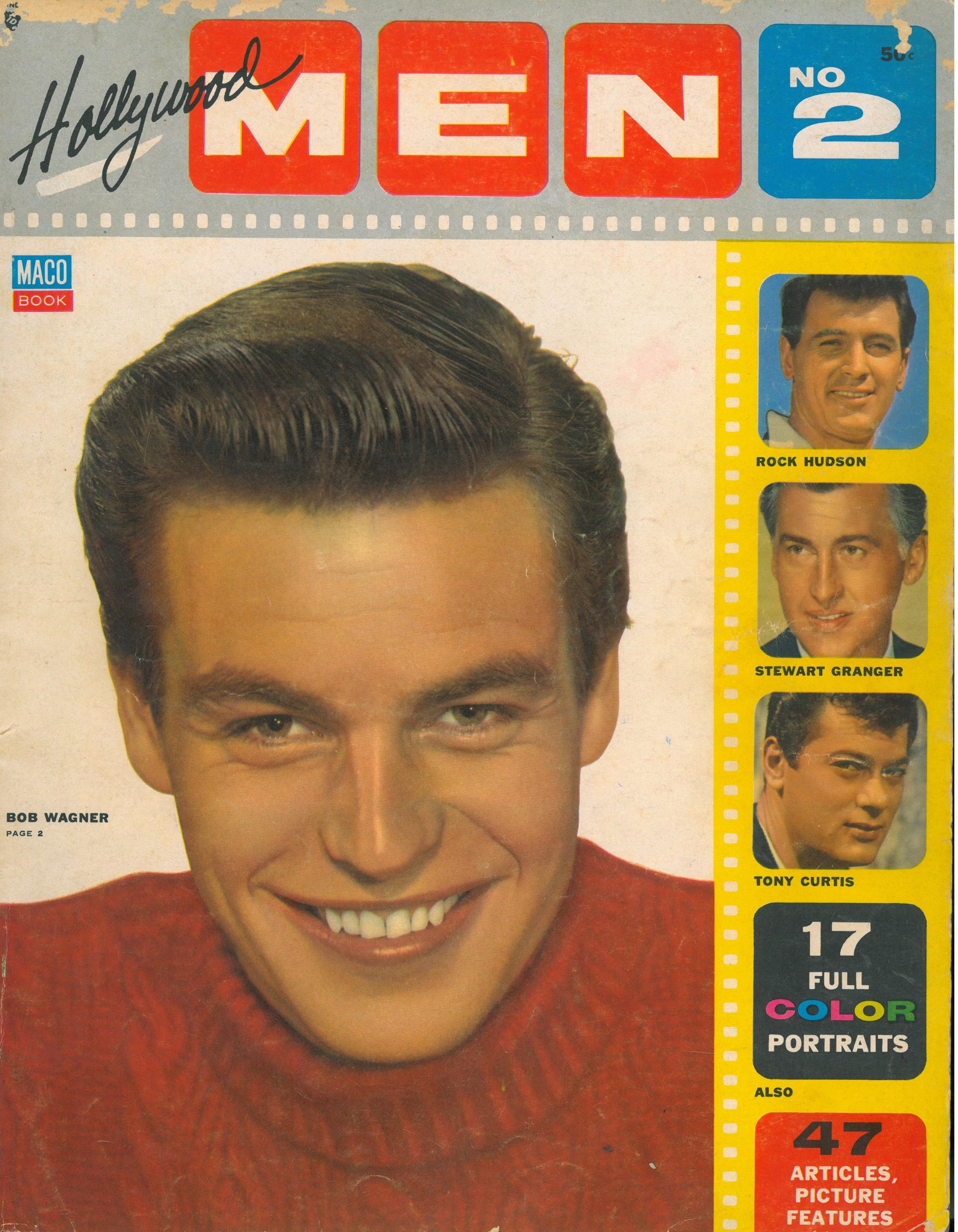   Hollywood Men No. 2,  June 1954 