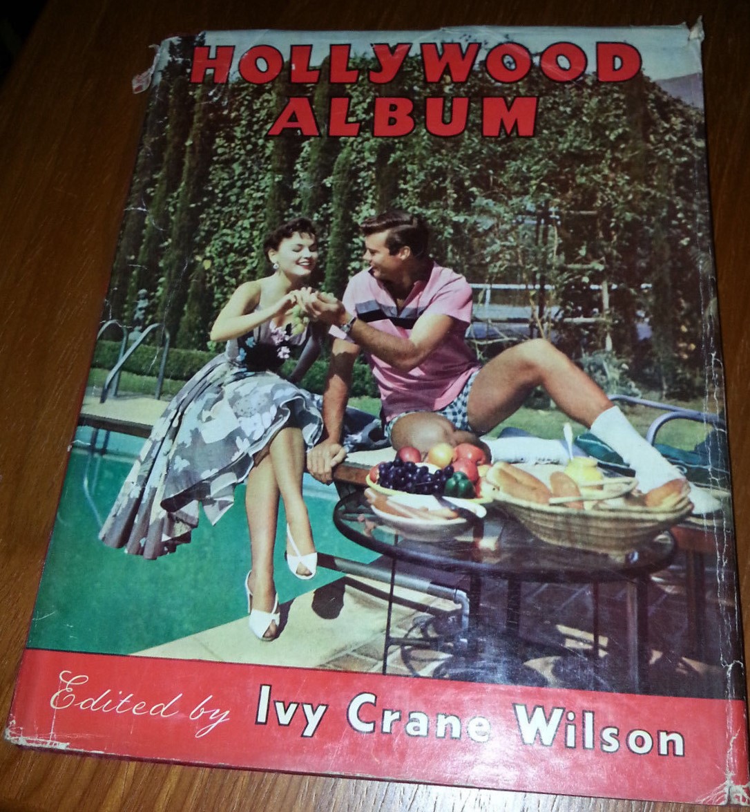  Early 1955  Ivy Crane Wilson was a British film columnist who annually published  Hollywood Album . The hardcover 1955 edition — containing articles “written by the stars themselves” — probably was published early in 1955. Bob’s story, “One Fateful 