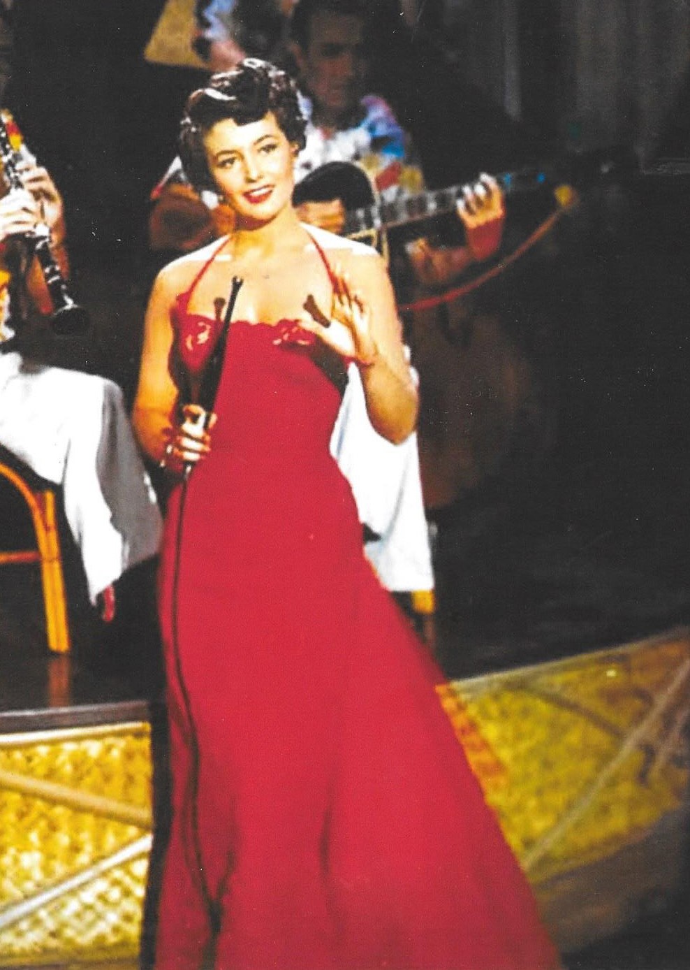  Jo Ann Greer provided May Wynn’s singing “voice” for the nightclub scene. 