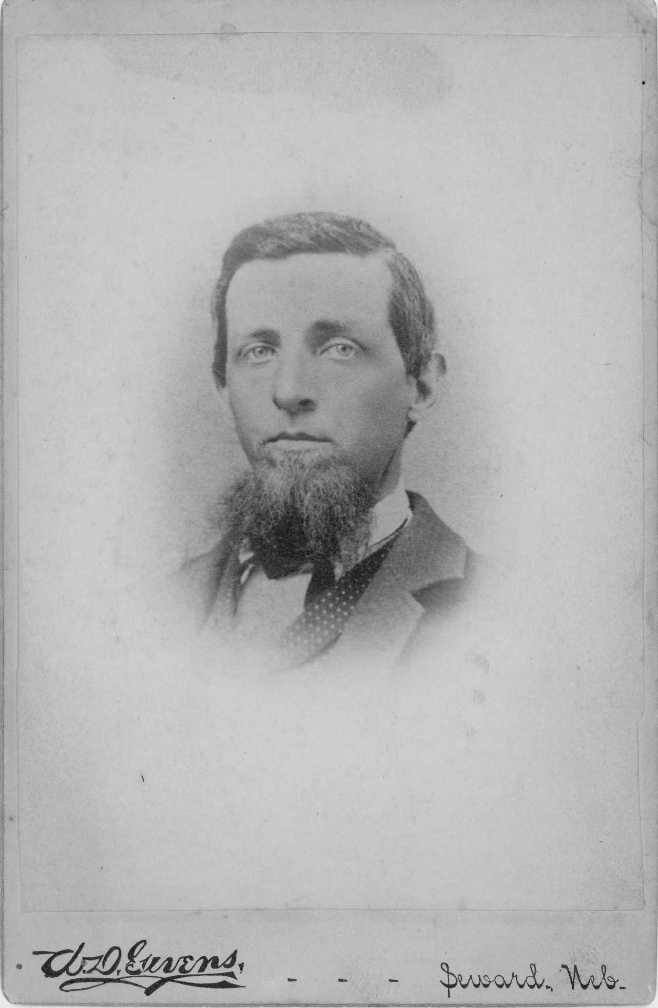  James Franklin Francis (Aug. 7, 1830, Loudoun County, Va.-June 28, 1883, Seward, Neb.) was Bob’s great-grandfather, the father of Charles Howe Francis, and the grandfather of James William Francis. Wife: Elizabeth Howard Ackrom Francis, 1831-1890. H