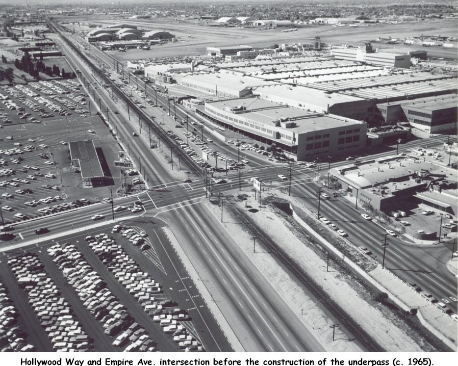  Crash site of Bob's airplane July 31, 1955  The plane crashed in the parking area on the left side of this photo just below the rows of trees.  Earlier on July 31, 1955, Bob made a high approach in landings and had to complete two circles to reduce 