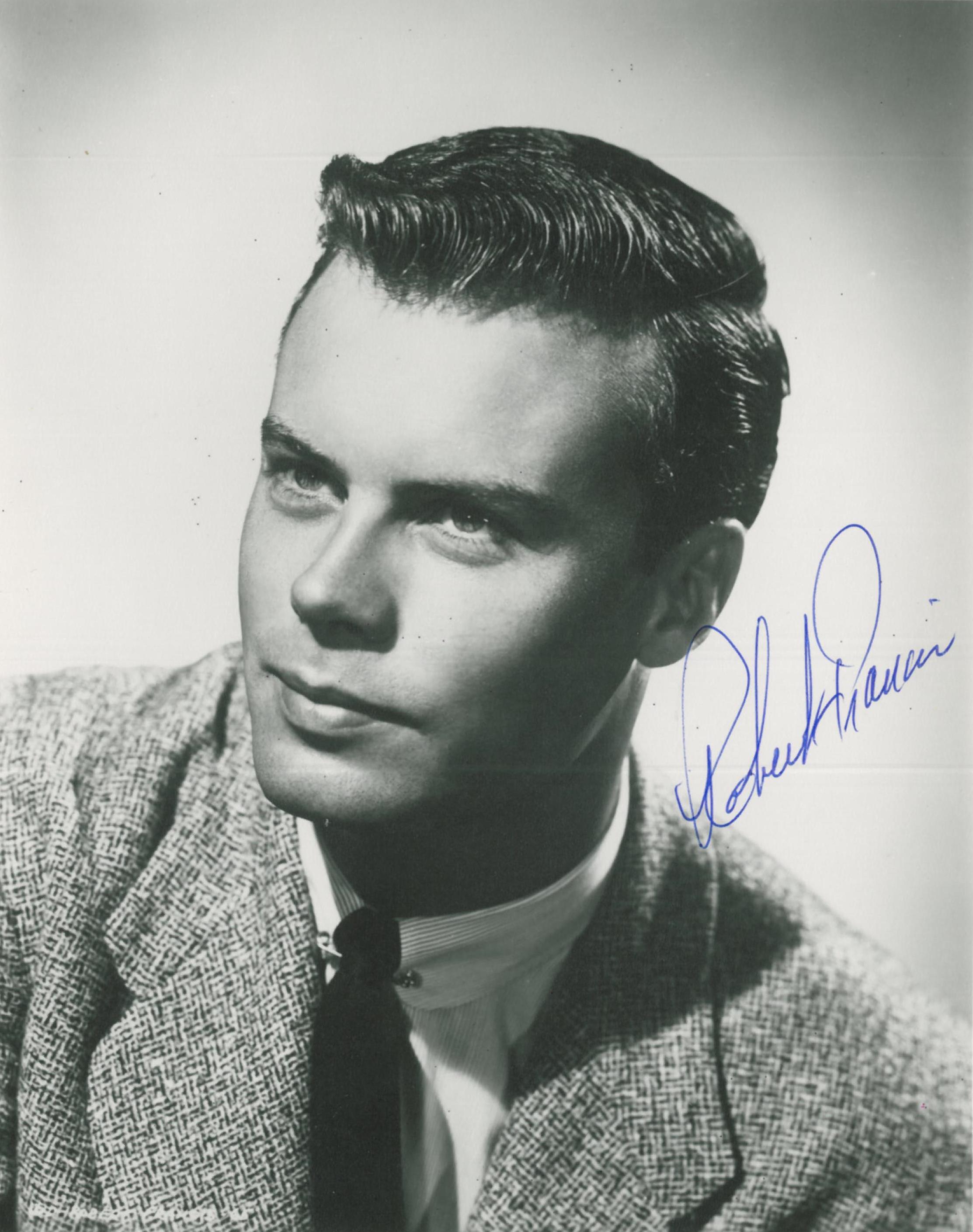  This is the photo Bob sent to fans from late 1954 until his death. Columbia Pictures.  This is an authentic signature. 