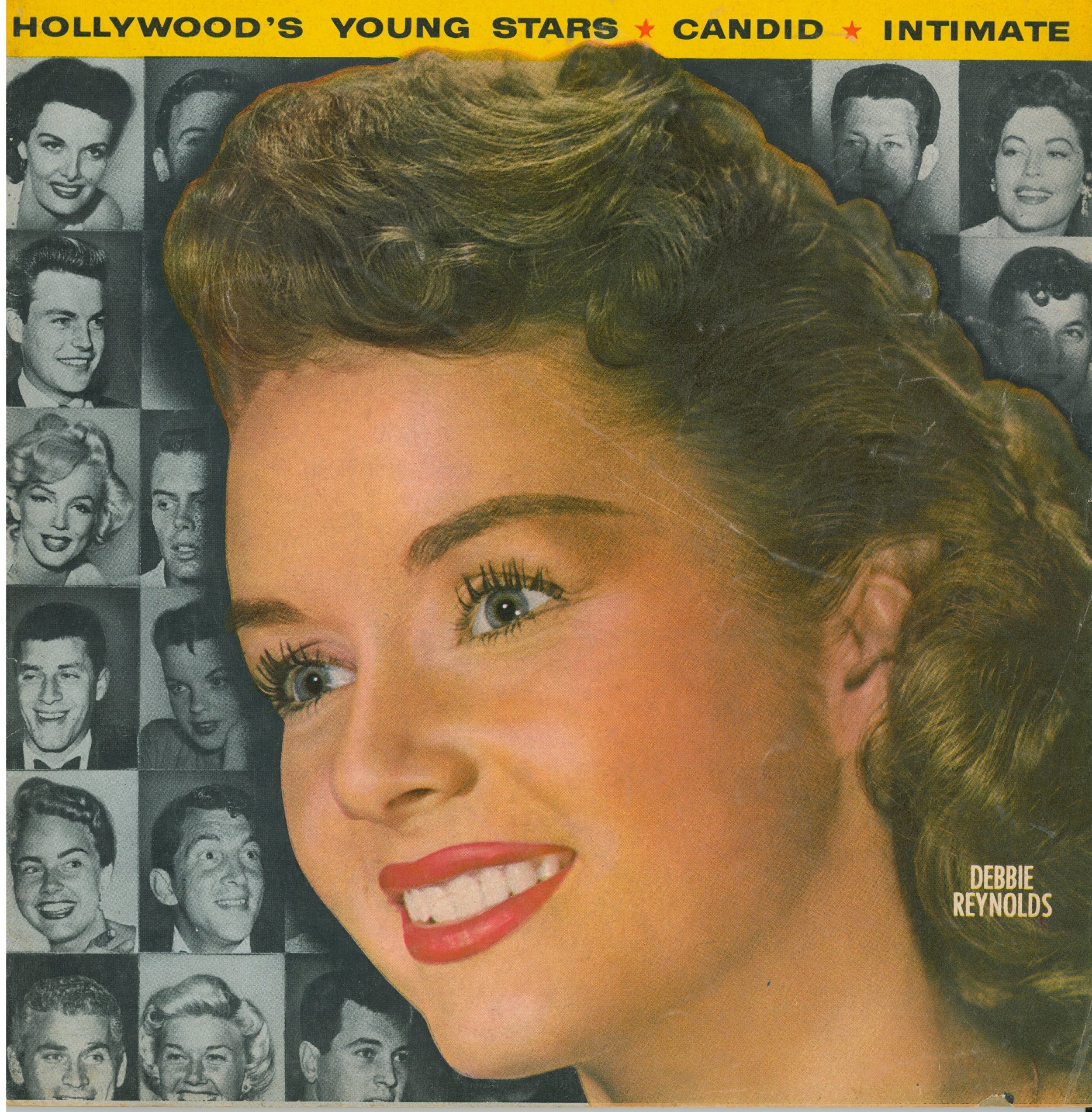   Movie Annual 1954 , probably on newsstands in April or May 1954. Perhaps Bob’s first magazine cover. Note his image to the left of Debbie Reynold’s right eye. Photos taken Summer 1953. One of first photo stories featuring Bob and May Wynn, “It’s a 