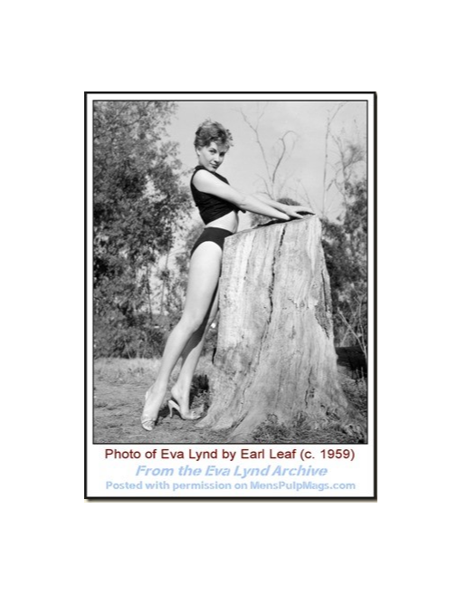  Leaf used  this old tree stump as a prop for many photo sessions, including those with Eva Lind and Bob. 