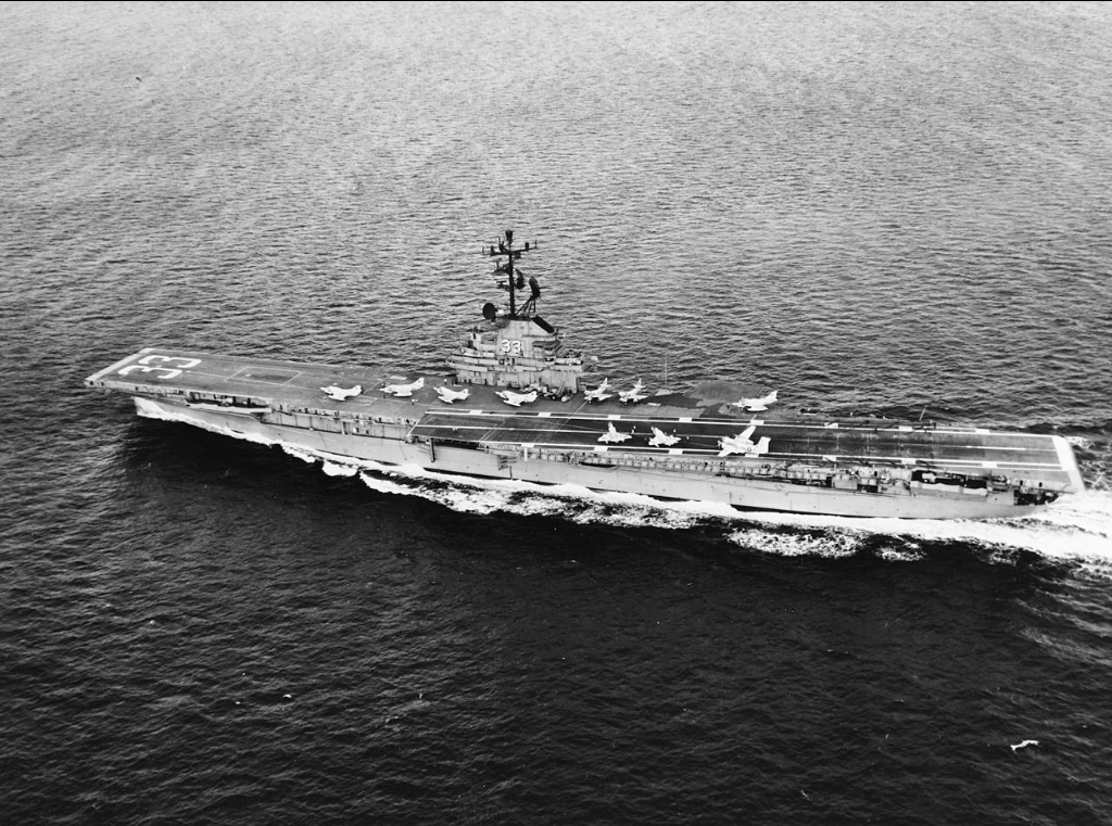   USS Kearsarge , c. 1956. 