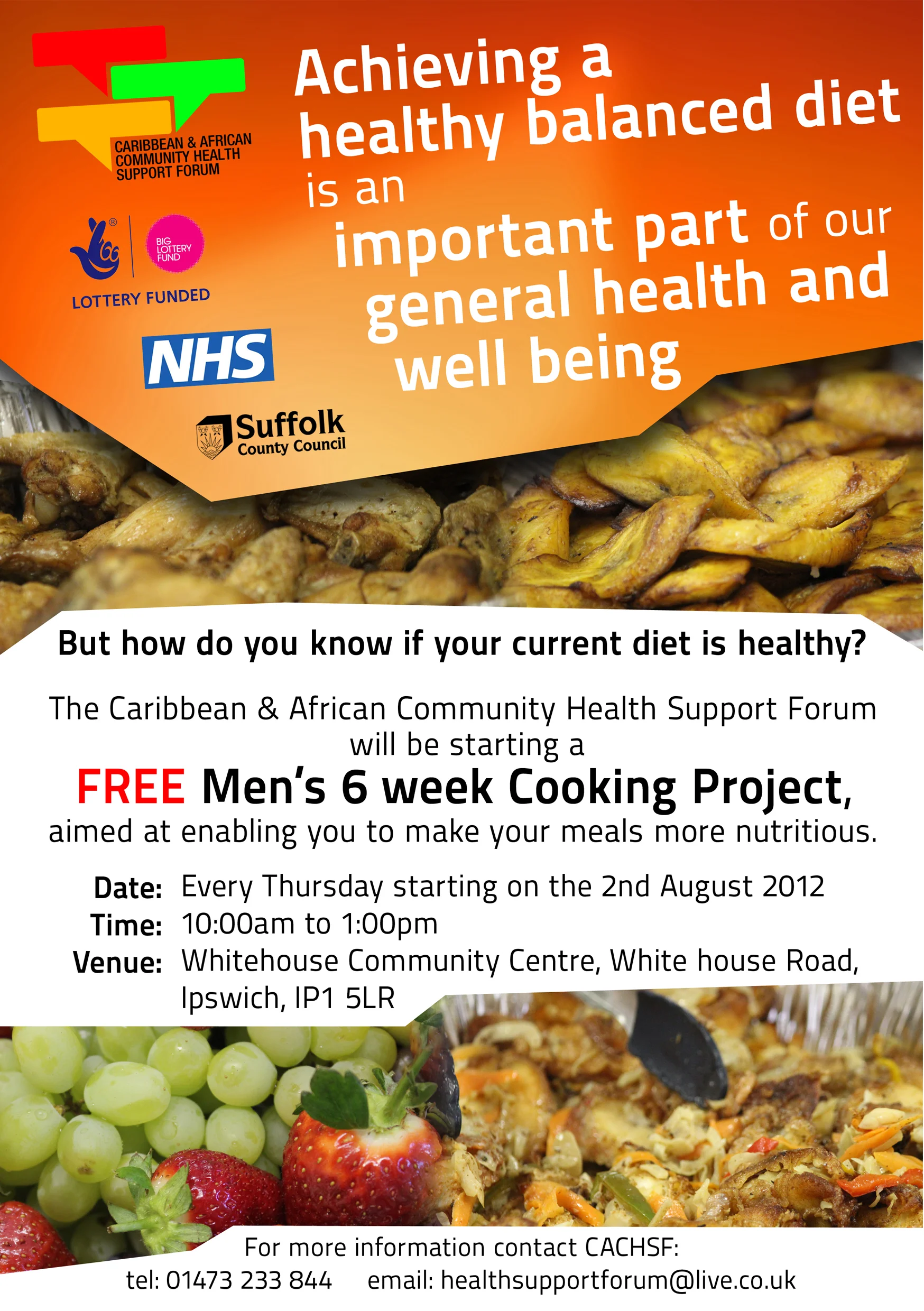 Men's 6 Week Cooking Course