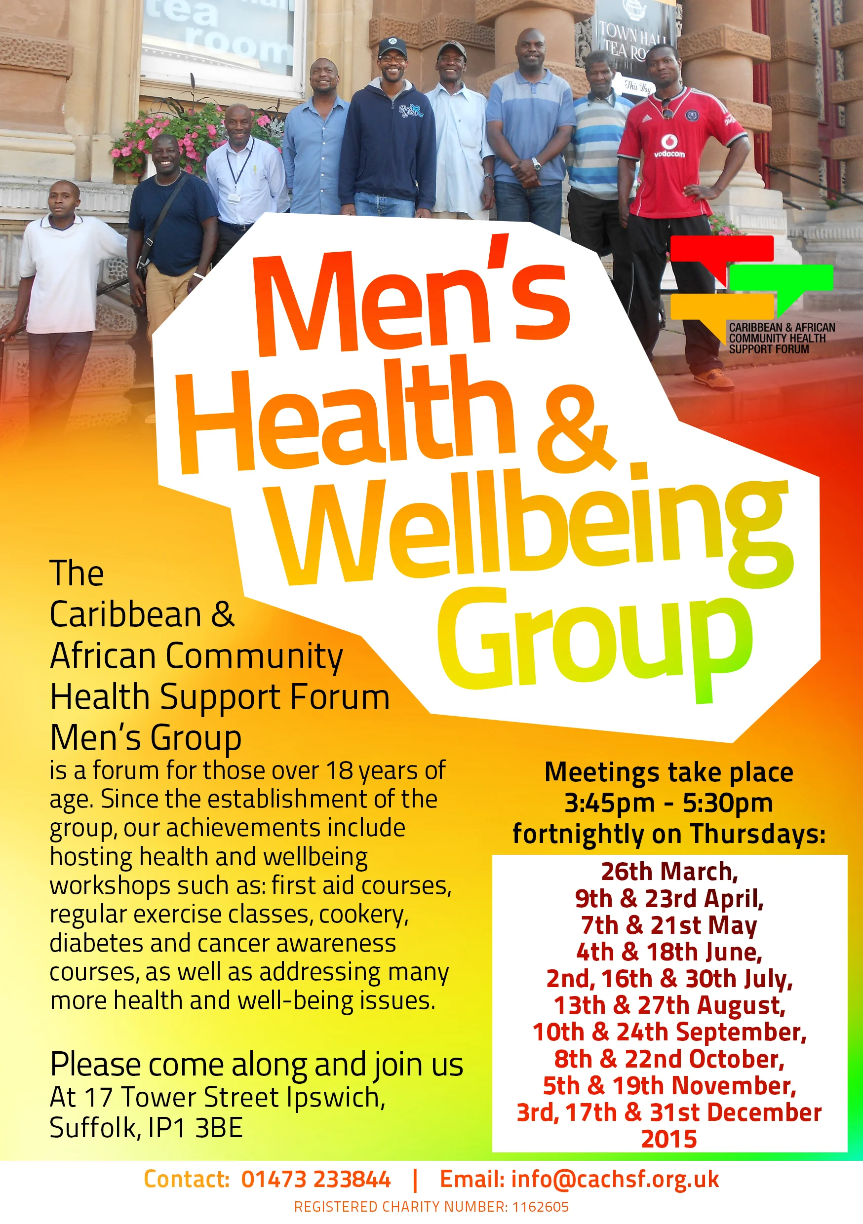 Men's Health &amp; Wellbeing Group 2013-15