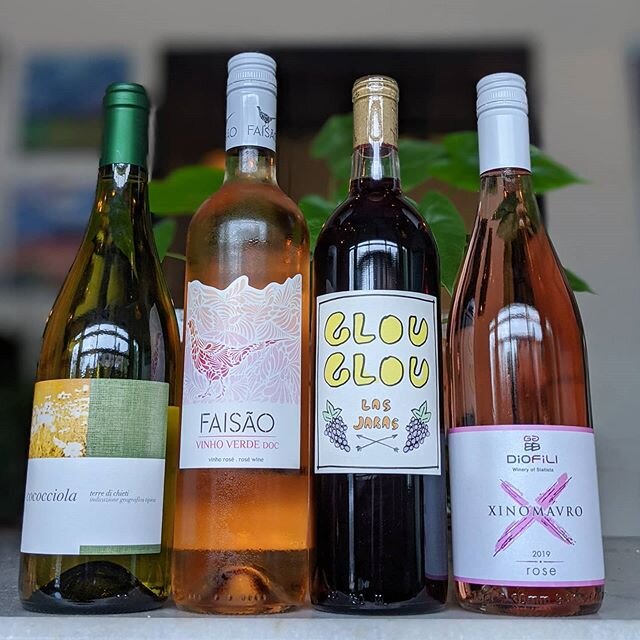 We know it's raining but we still want to show you some of our top picks for wine by the pool! Join Patrick and Harry tonight on Instagram Live at 7p as they go over some of our favorite Summer sippers for 2020! We'll have all 4 of these in stock sta