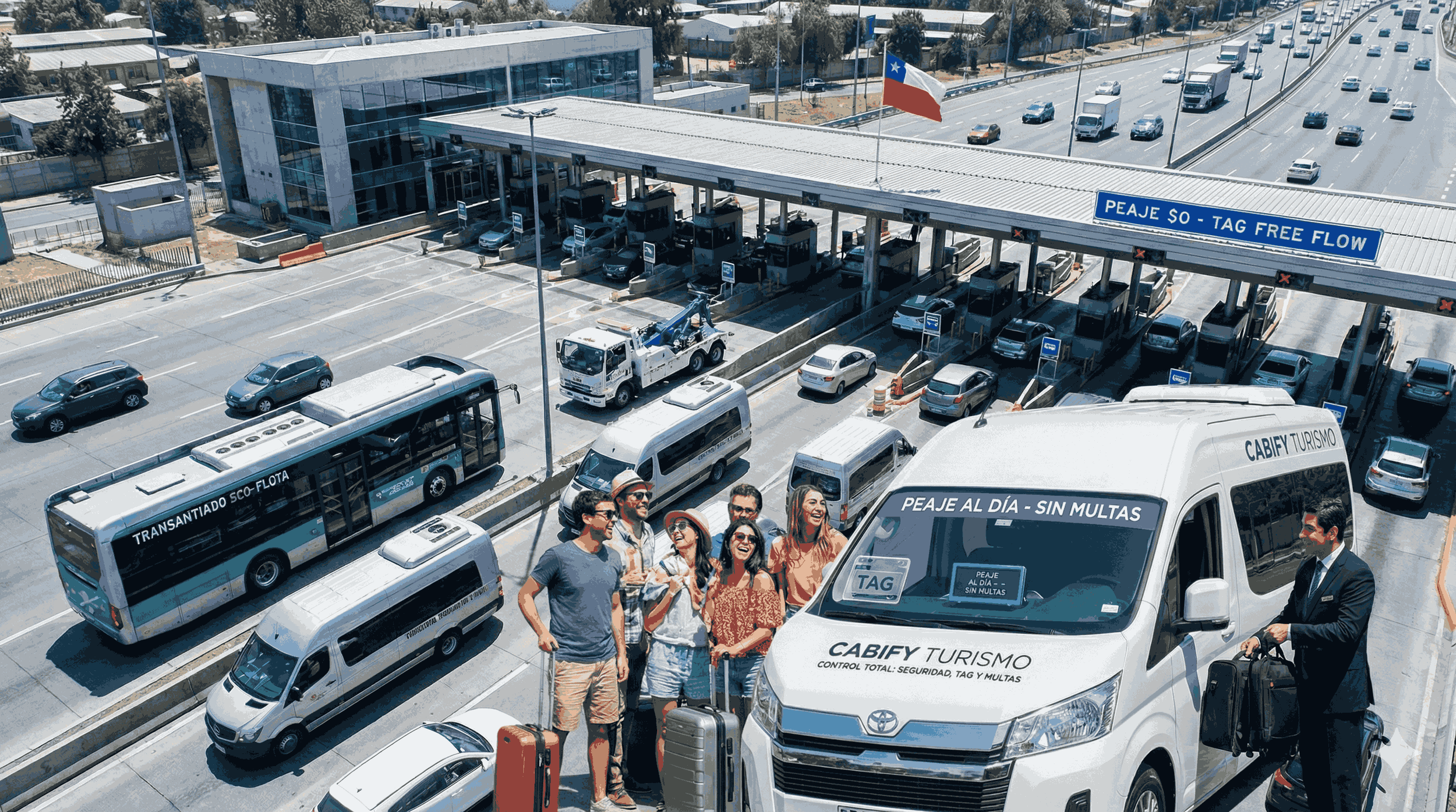 Gestion de flotas de transportes de pasajeros