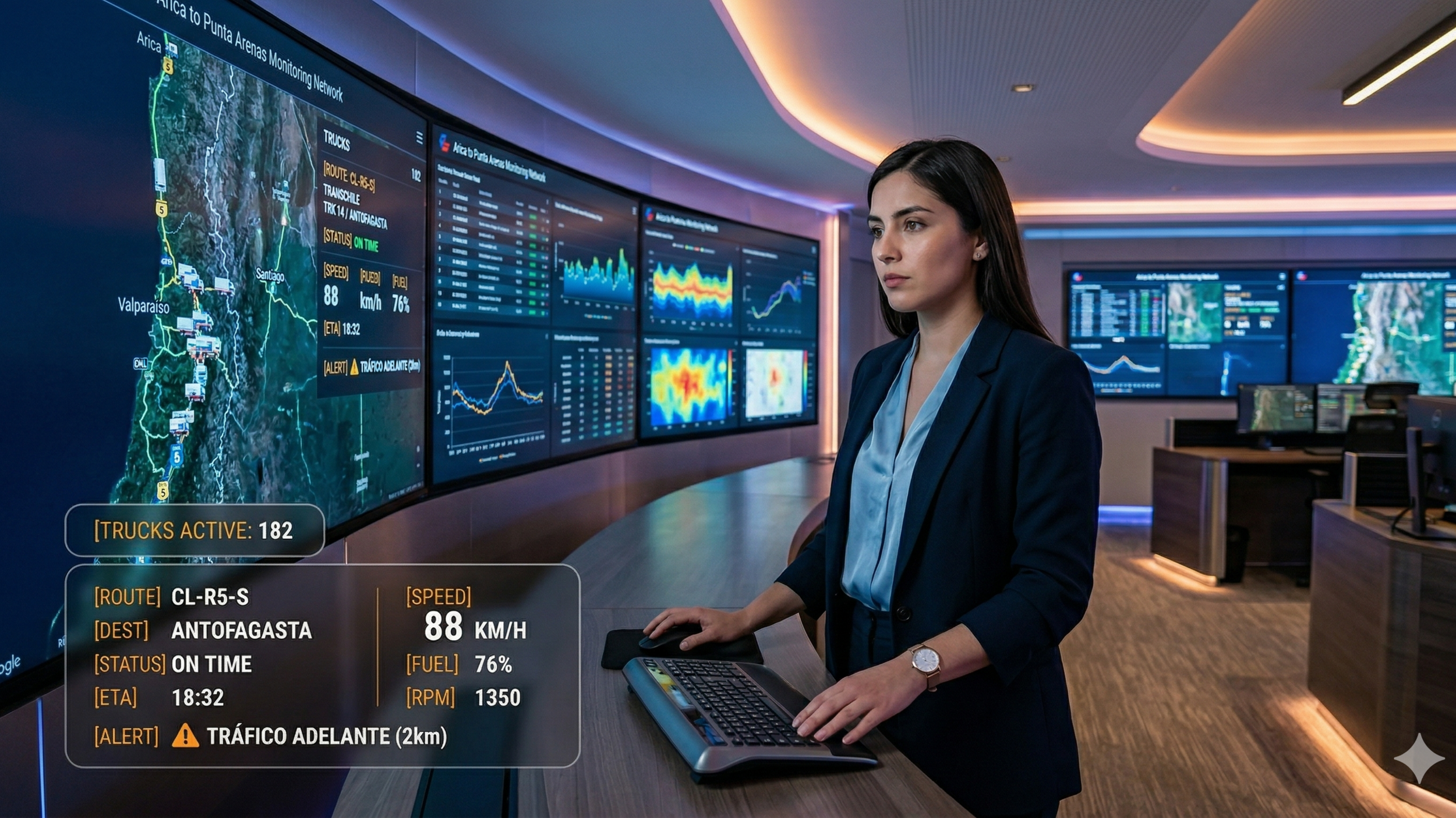 GPS para flotas de vehículos en Chile: cómo el hardware transforma el control logístico y la seguridad operativa