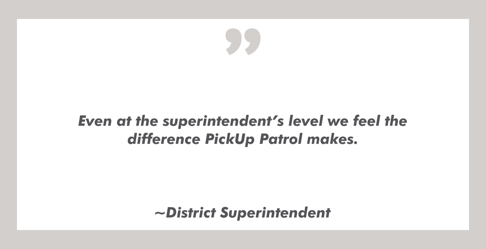 PickUp Patrol: Safe, Affordable School Dismissal System — Principals