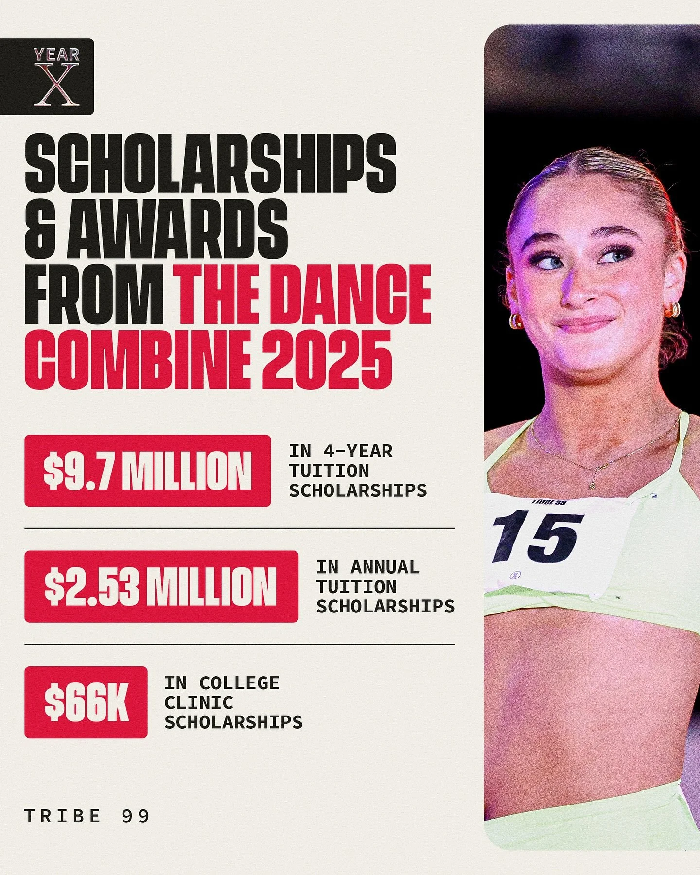 84%❗

That&rsquo;s how many dancers left THE DANCE COMBINE in 2025 &amp; got contacted by college coaches. 

The proof is right here. 👆

Where to go after seeing this ⁉️

👉 Comment SCHOLARSHIPS to learn more about all the amazing opportunties waiti