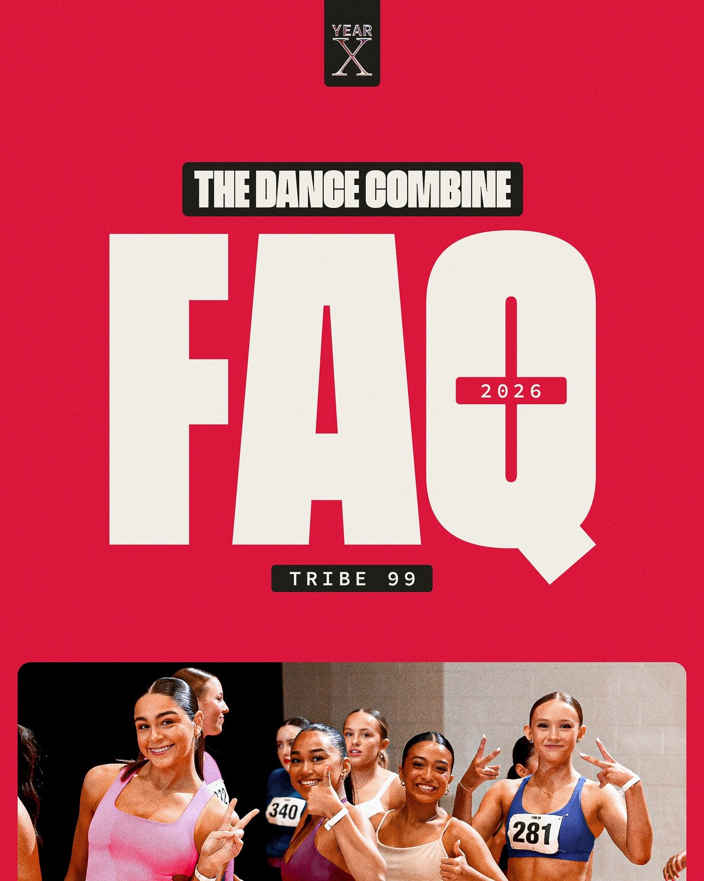 Got questions? We&rsquo;ve got answers! 👀

Swipe through our FAQ to learn everything you need to know about THE DANCE COMBINE ➖ from registration and event details to what to prepare and how to make the most of your experience. ✨

Find even more det