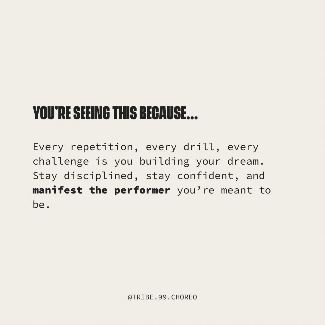 SAVE TO MANIFEST 💫 This is what we&rsquo;re bringing with us into 2026 ➖ Good energy and all the things we&rsquo;re manifesting. Time to make it our year! ⌛

#Dance #2026Year #Myyear #NewyearsEve #DancerThings