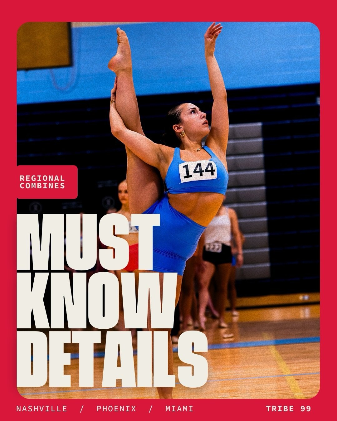 Swipe to learn all about REGIONAL COMBINES 2026 👉

This is where preparation meets real opportunity: recruiting, scholarships, priority registration for THE DANCE COMBINE 2027, and more. 

An opportunity you won&rsquo;t want to miss. Comment &ldquo;