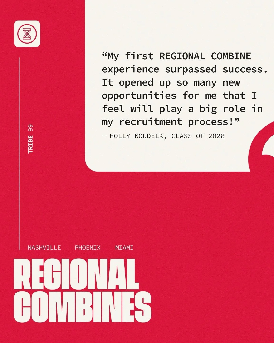 You&rsquo;re not just in a room with 200+ dancers hoping someone notices you.👇

🚨Our recruiting events are structured differently:

&bull; Small group performance format - so every dancer is clearly seen
&bull; 10 years of coach + dancer feedback b