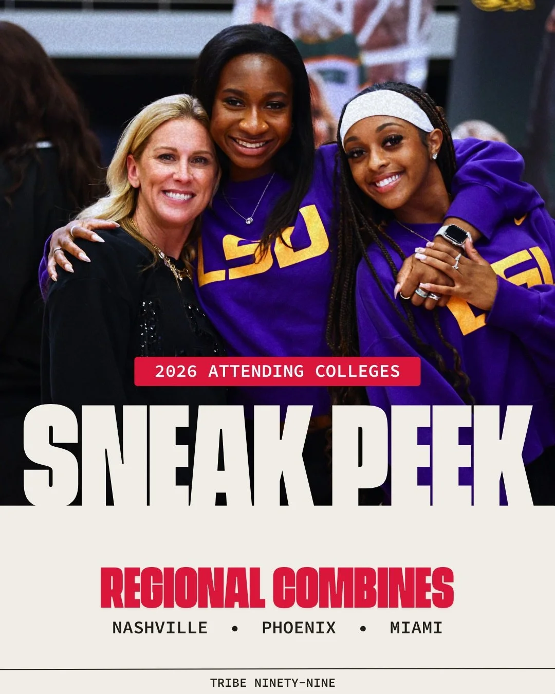 WITH MORE COMING SOON&hellip;👀 College coaches are still registering for REGIONAL COMBINES 2026!

Here&rsquo;s a FIRST LOOK at who&rsquo;s already confirmed.

Don&rsquo;t see your dream program yet?
👉 TAG them below! Let them know you want to see t