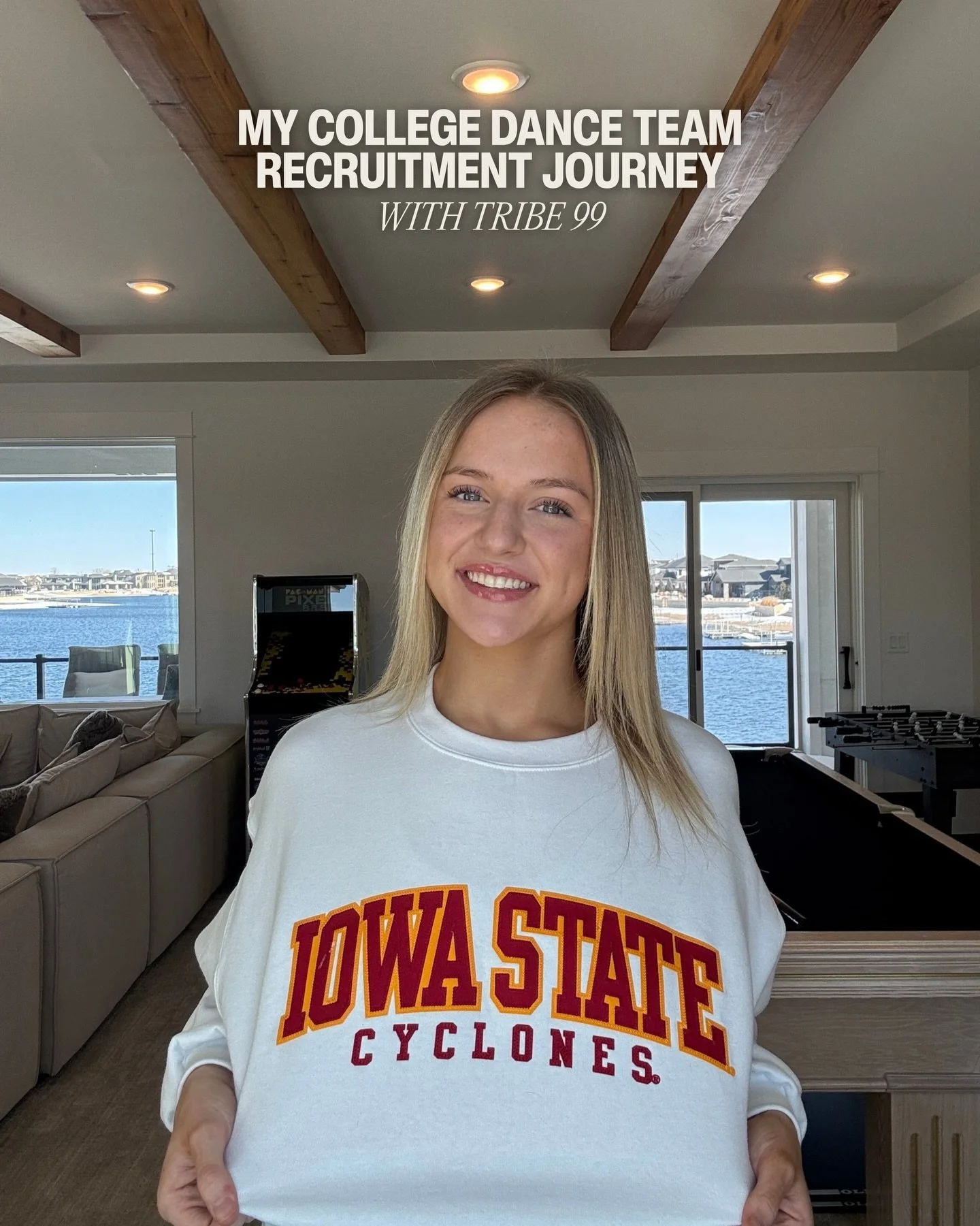 In honor of Iowa State competing at NDA this weekend 🤍 @jayleemollak we&rsquo;re proud of you and can&rsquo;t wait to see you dance with @cyclonedanceteam at NDA next year.

Moments like this are what it&rsquo;s all about. If TRIBE 99 was part of yo