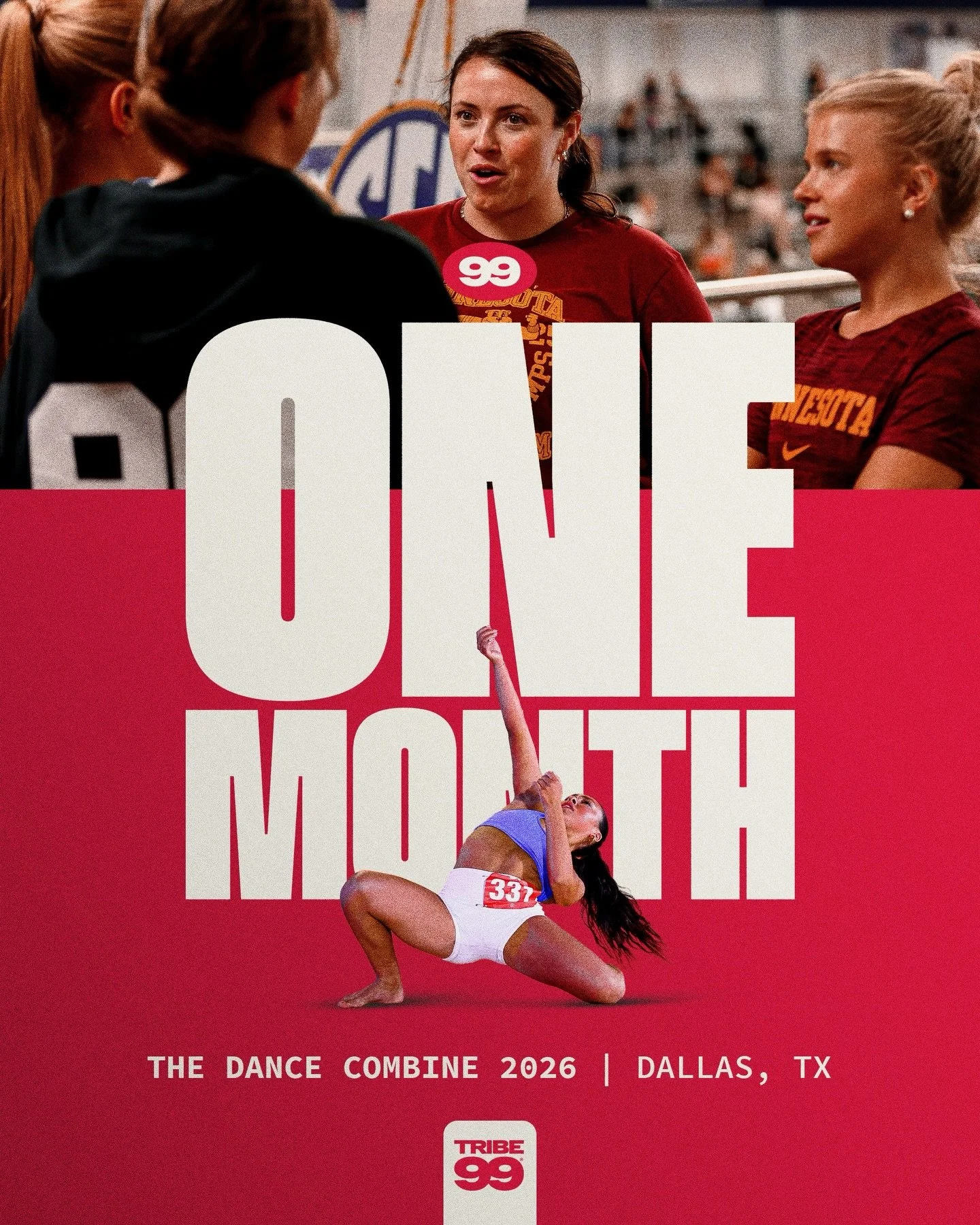 A decade of recruiting and just getting started. Year 10 is here. The countdown is on.

#TRIBE99 #danceteam #dance