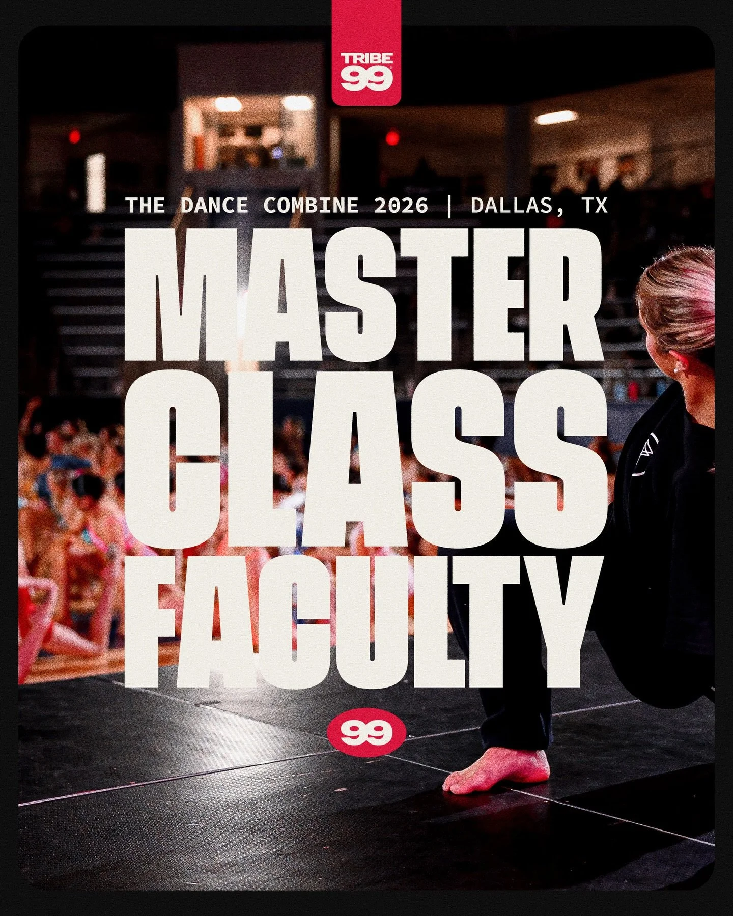 Drumroll please&hellip; introducing this year&rsquo;s THE DANCE COMBINE Masterclass Faculty.

Year 10 and we&rsquo;re not holding back &ndash; bringing together top names to help you get recruited by training with the best.

#TRIBE99 #THEDANCECOMBINE