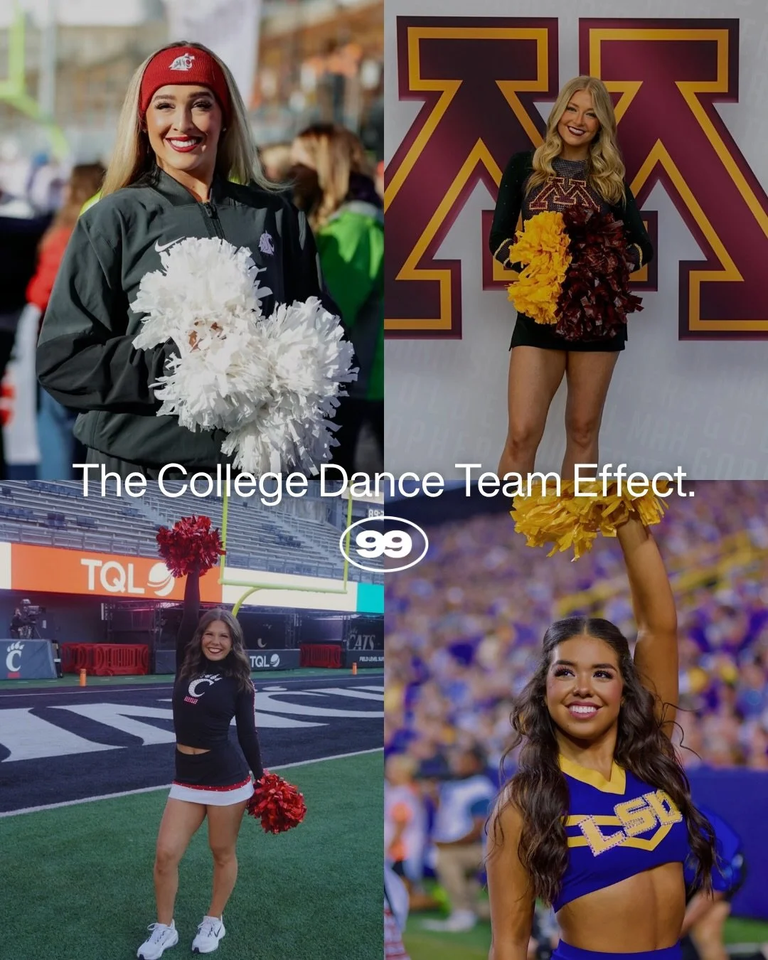 It&rsquo;s all part of the experience. 🤍

#danceteameffect #trend #collegedance