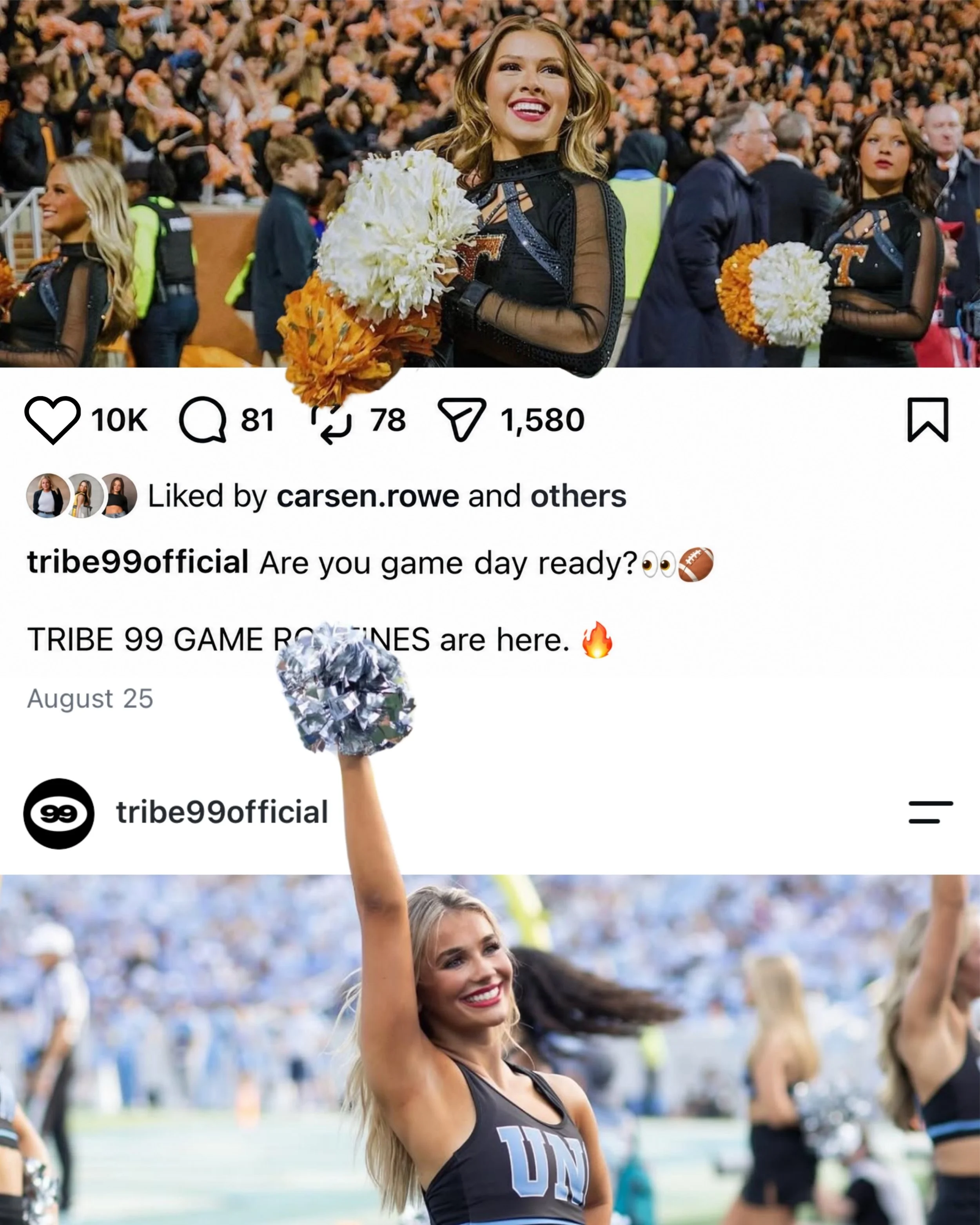 Get game day ready with TRIBE 99‼️

#Gameday #collegegameday #halftimeperformance