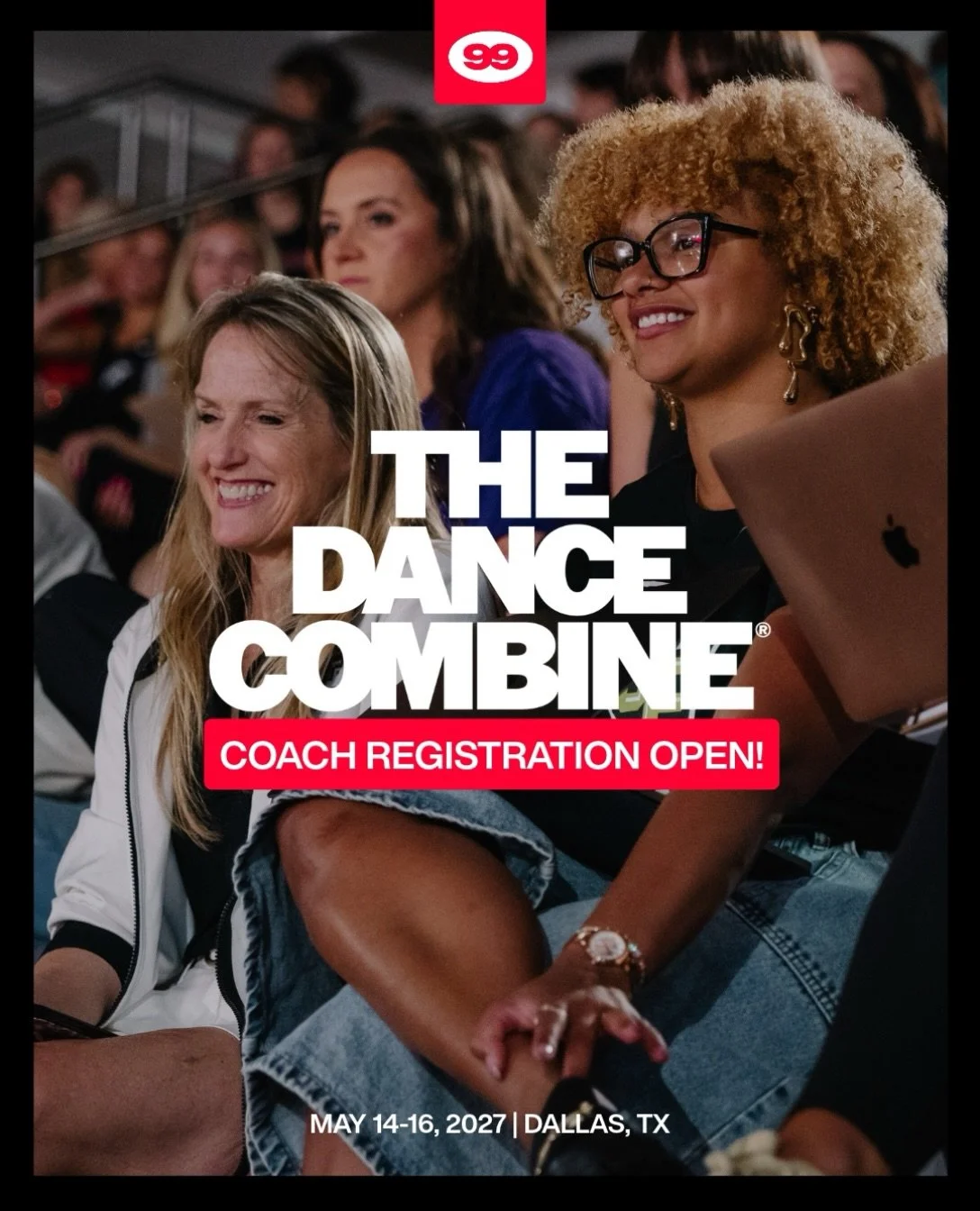 Coach registration is OPEN for THE DANCE COMBINE 2027.

Your next recruit will be in the room. Make sure you are, too.

Coach Passes sold out fast last year &ndash; secure your pass now to avoid the waitlist.

Register via the link in our bio.

#Coll