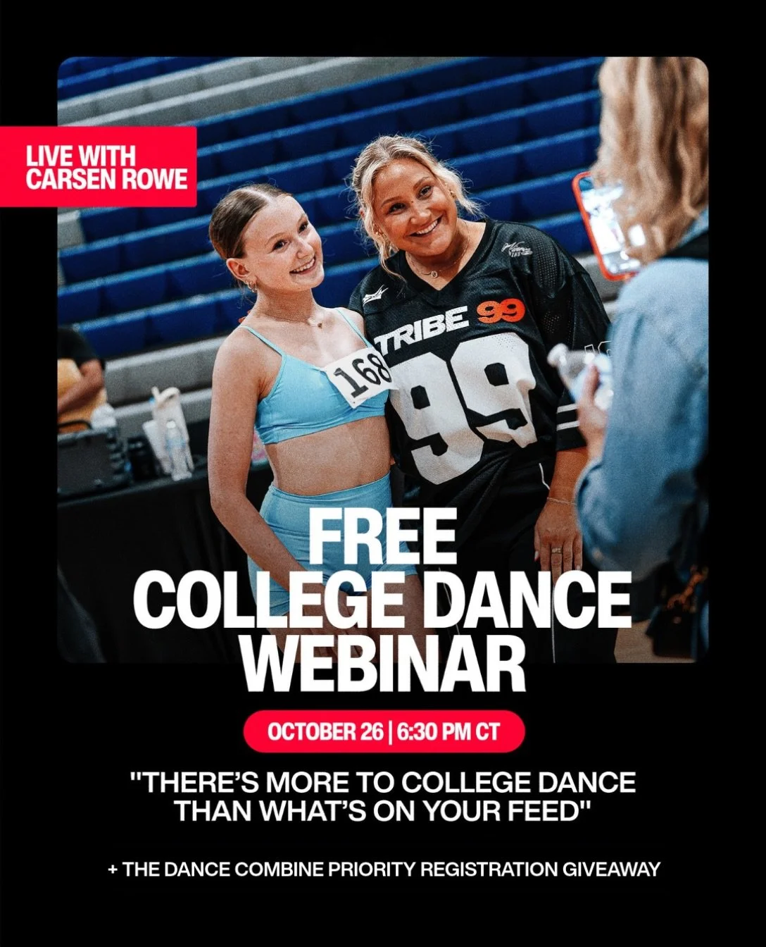 The college dance world is MUCH bigger than your social media feed. 👀

There are incredible college dance programs across the country. But if you&rsquo;re only exploring the teams you see online, how many opportunities could you be missing?

Join TR