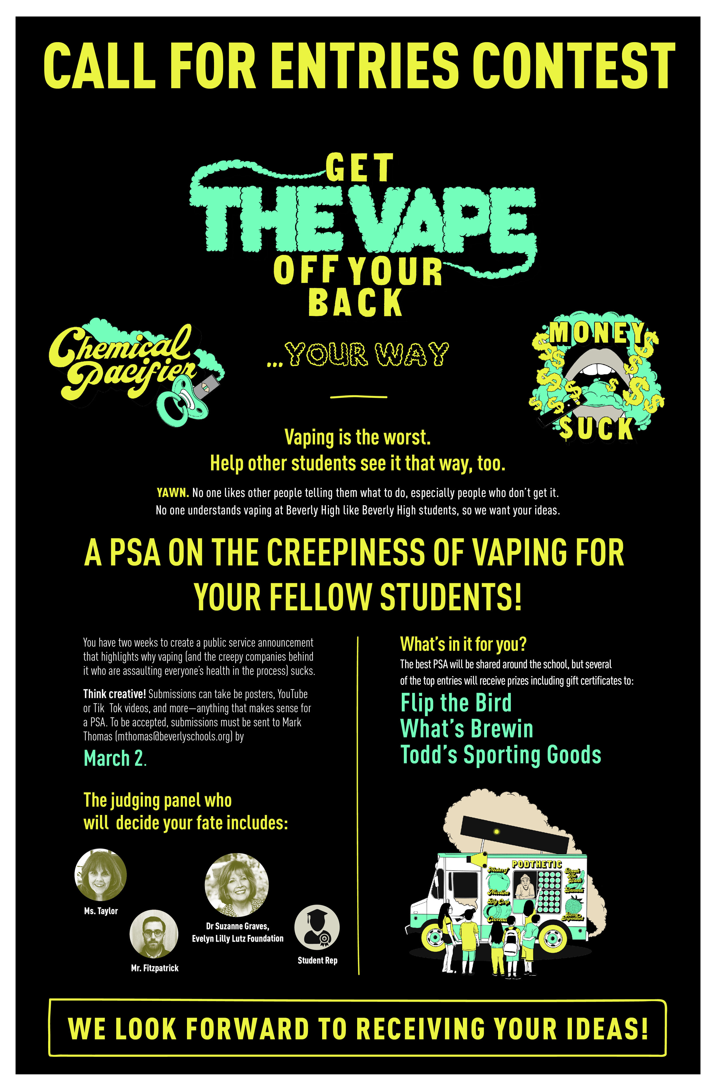 Download the Student PSA Announcement Poster