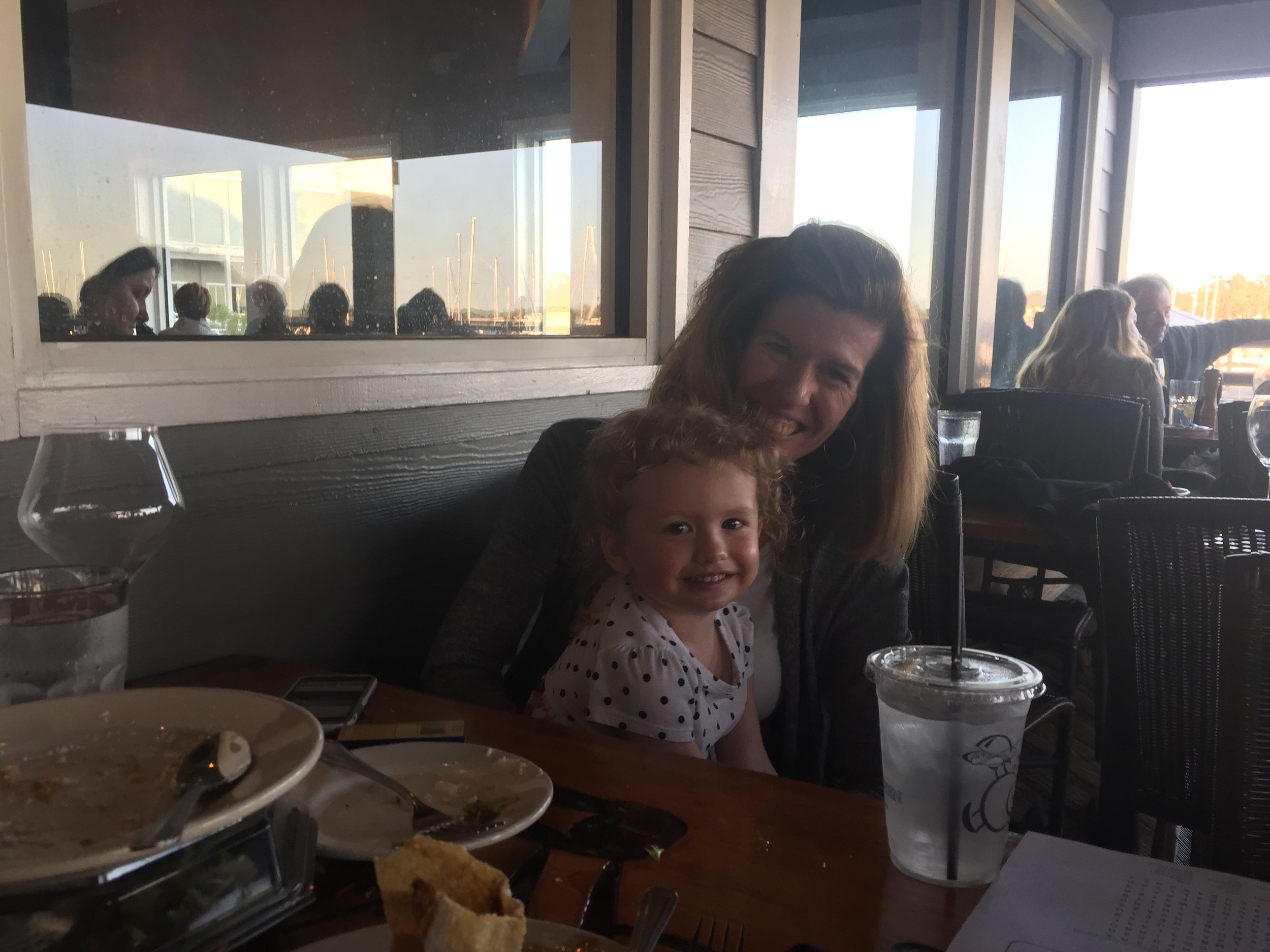 Abigale and Grammy.