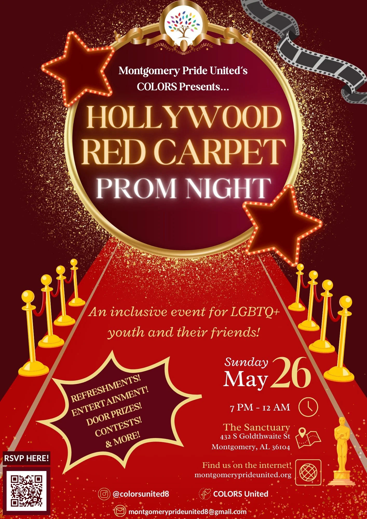 Hollywood Red Carpet Prom