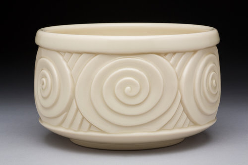 Cylindrical Spinning Tea Bowl