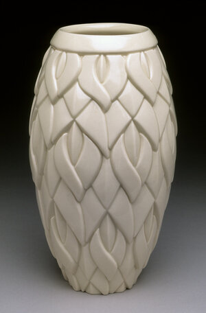 Cylindrical Round Full Lotus Vase