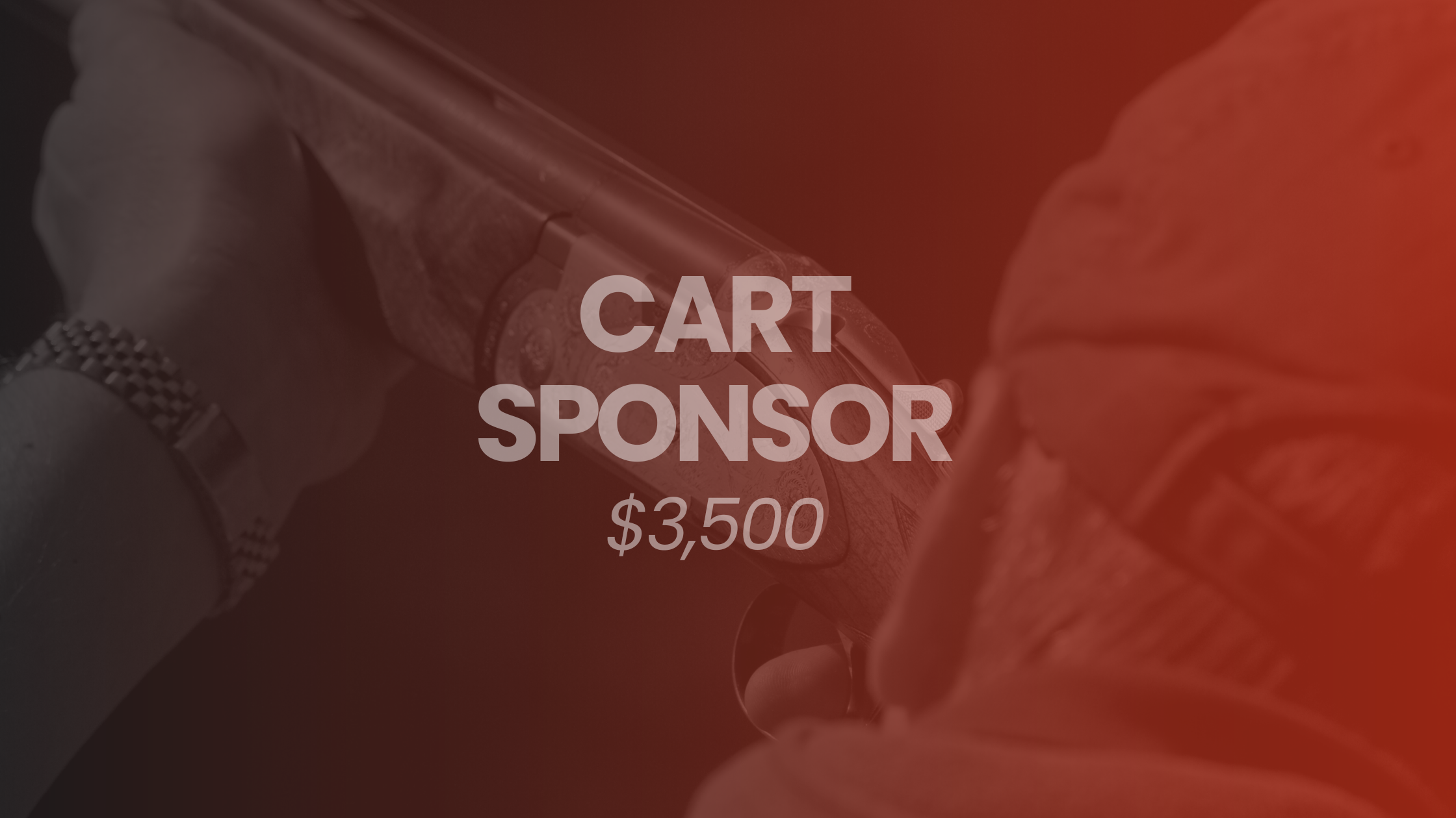 2026 Clay Shoot: Cart Sponsor